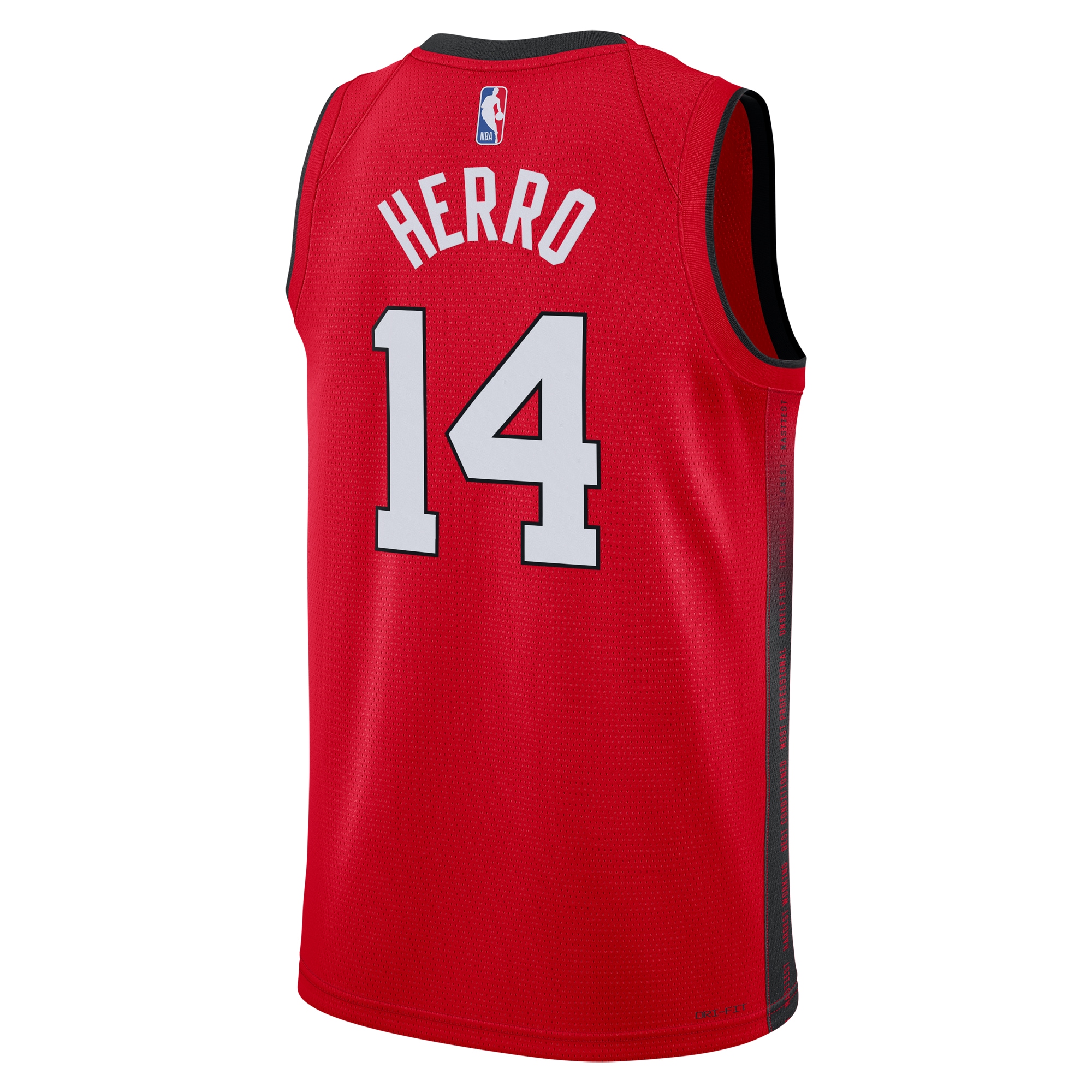 Miami Heat City Edition Swingman 2024 Red Tyler Herr Unisex NBA Jersey Unisex
