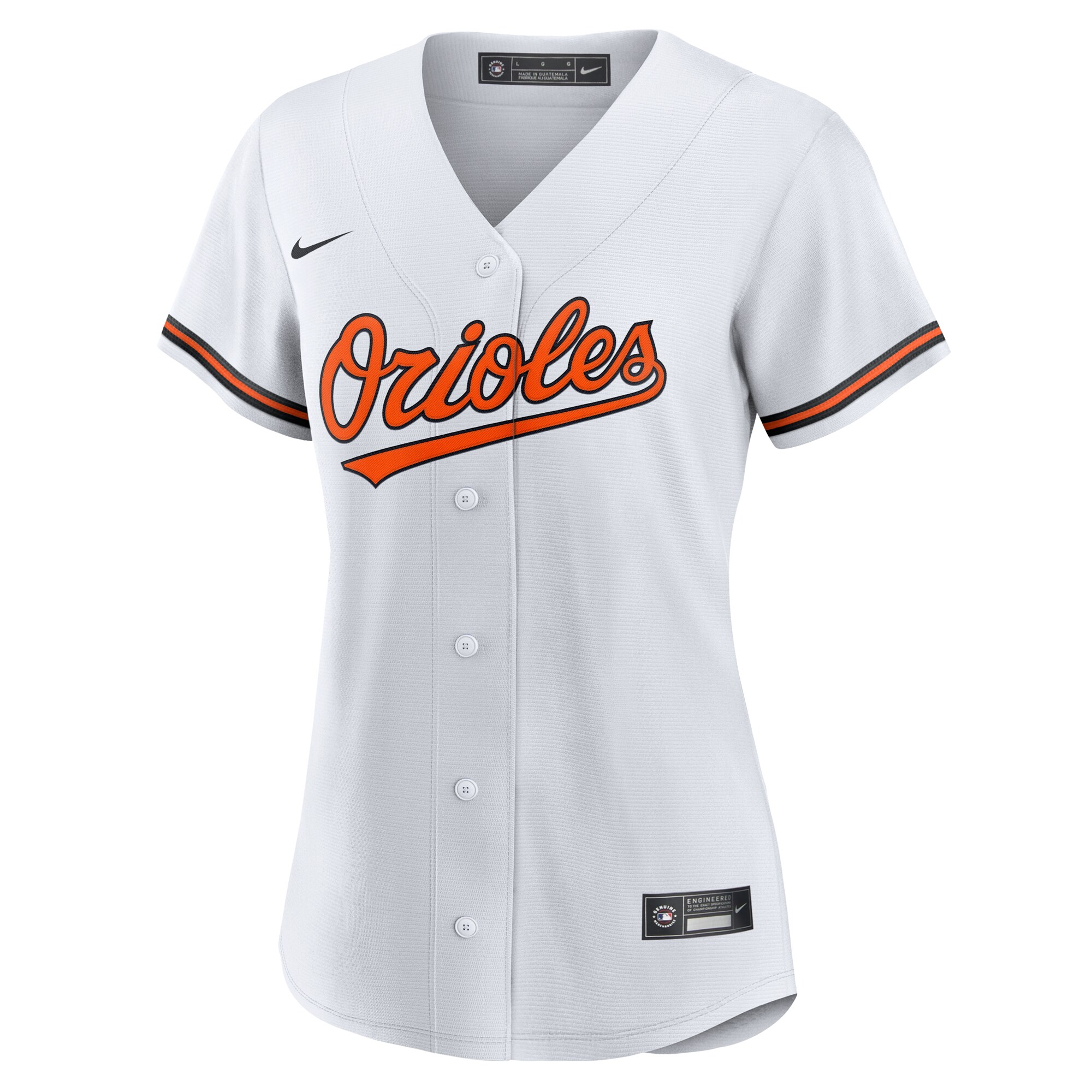 Baltimore Orioles White #1 Mom Home MLB Jersey Women's