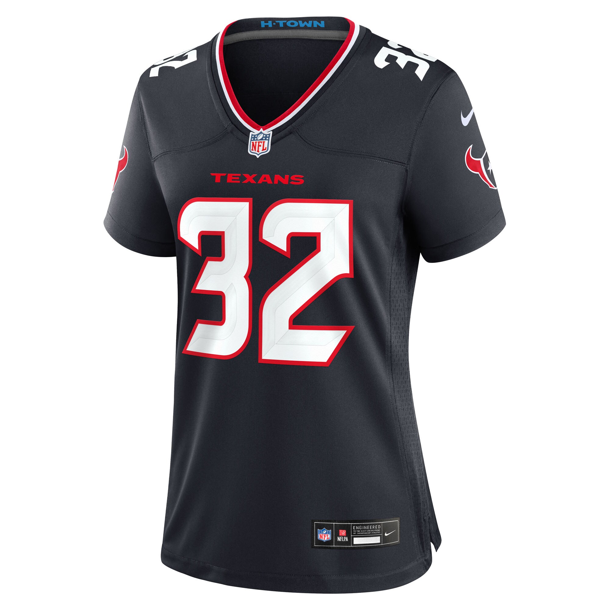 Houston Texans Ka'Dar Hollman Navy Team Game NFL Jersey Women's
