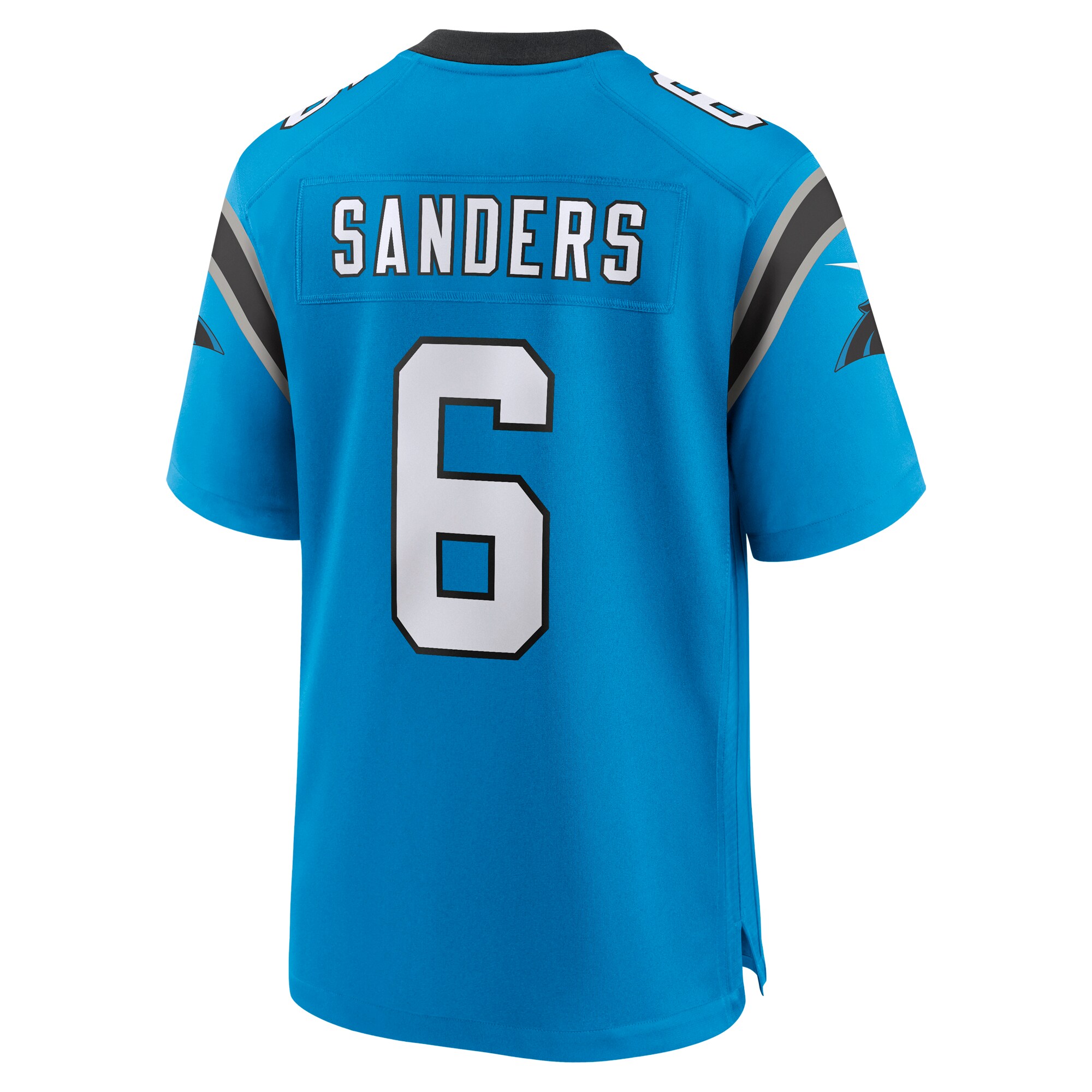 Carolina Panthers Miles Sanders Blue Team Game NFL Jersey Men's