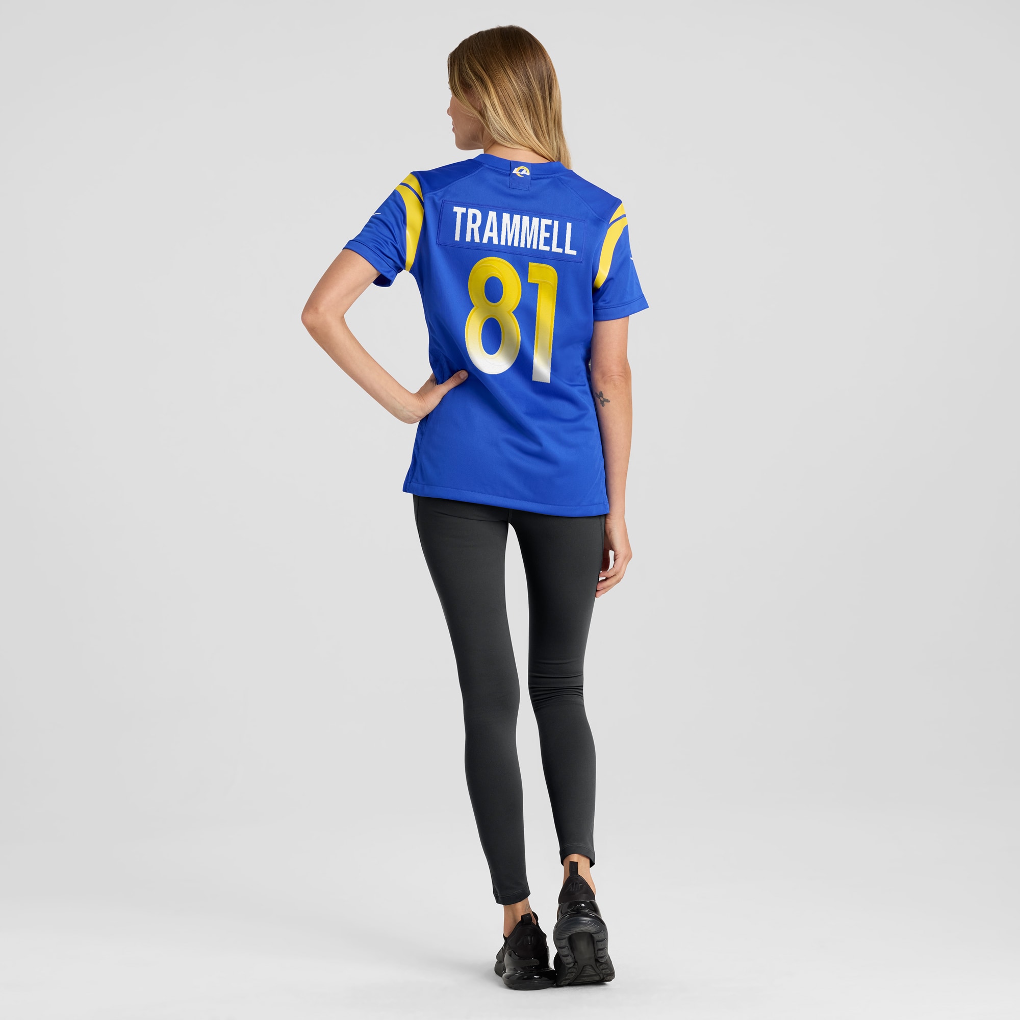 Los Angeles Rams Austin Trammell Royal Game Player NFL Jersey Women's