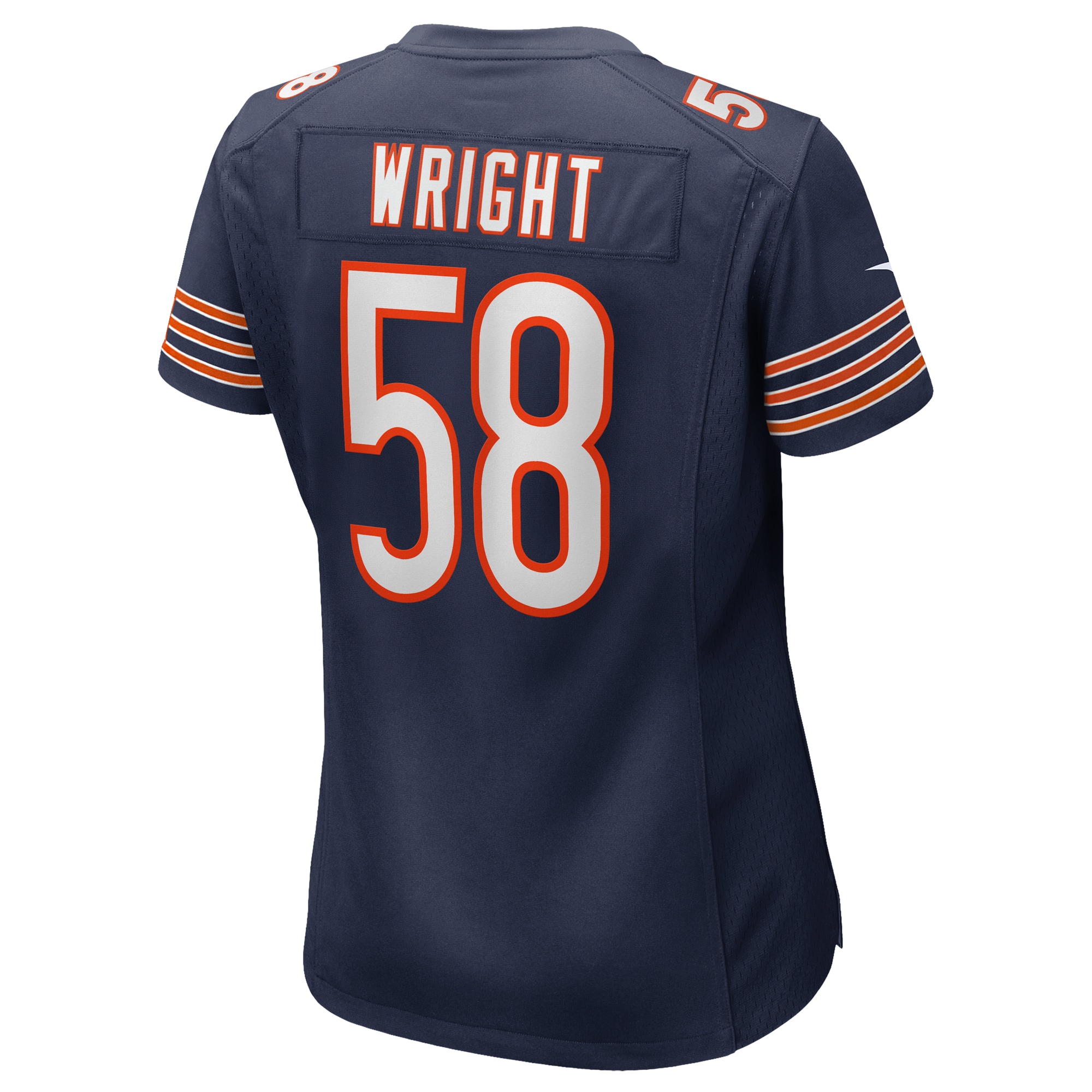 Chicago Bears Darnell Wright Navy Game NFL Jersey Women's