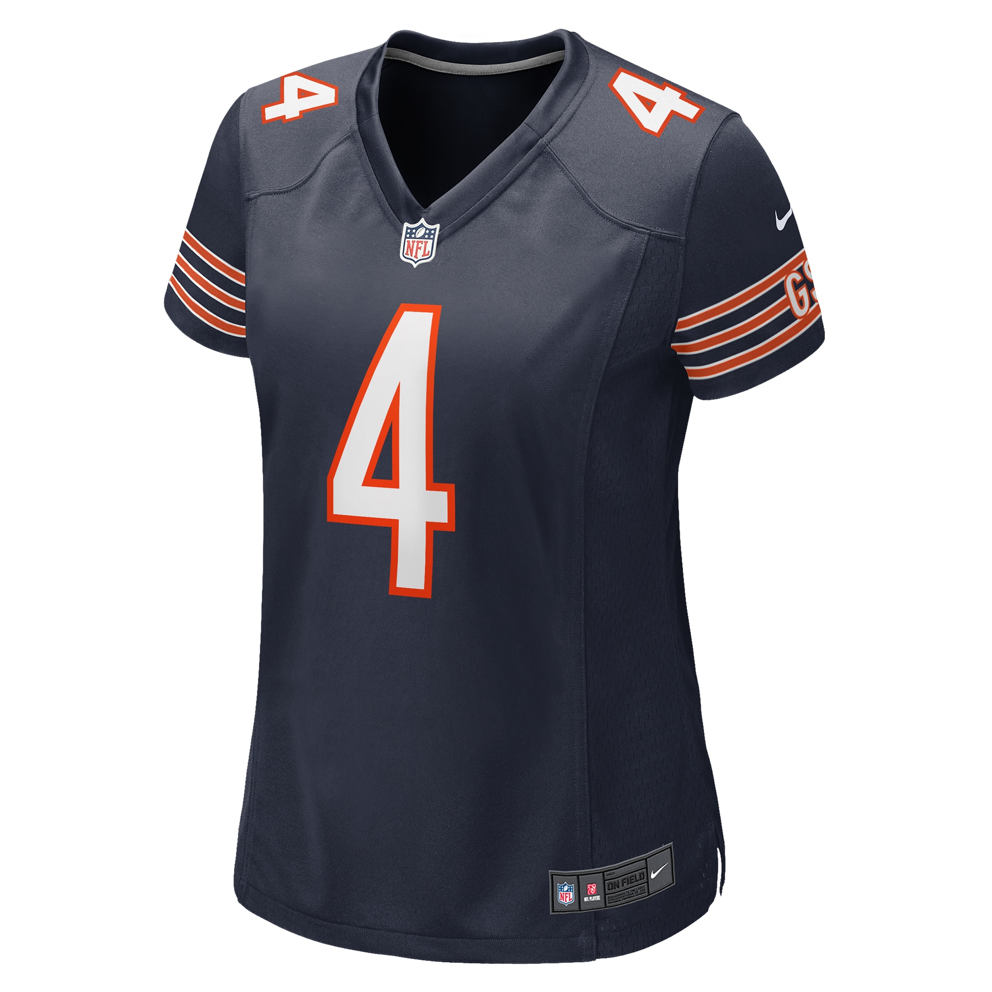 Chicago Bears D'Andre Swift Navy Game NFL Jersey Women's