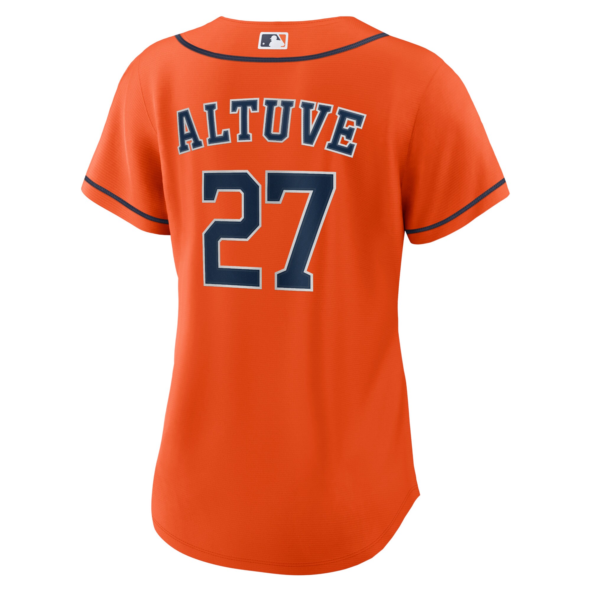 Houston Astros Jose Altuve Orange Alternate Player MLB Jersey Women's