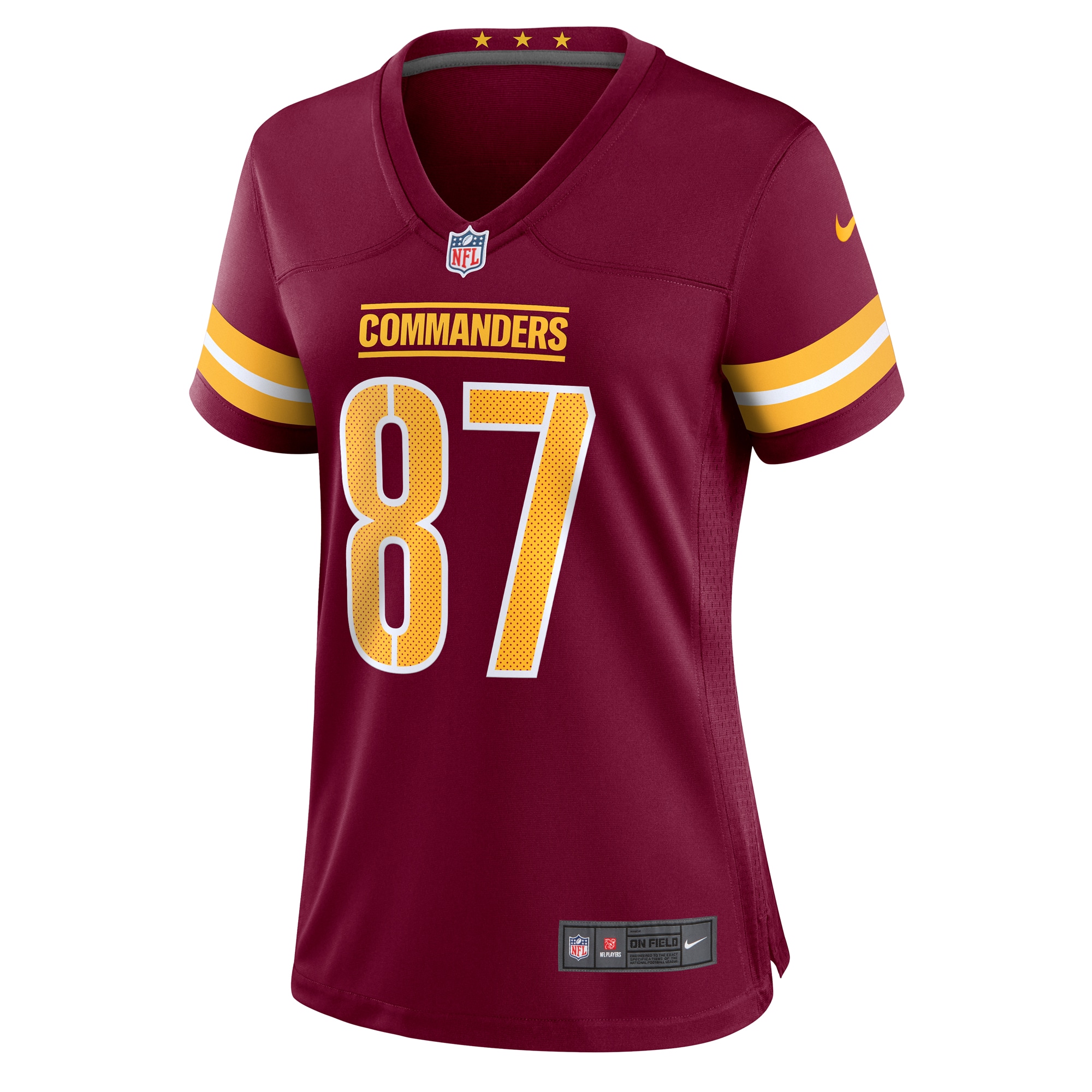 Washington Commanders John Bates Burgundy Game NFL Jersey Women's