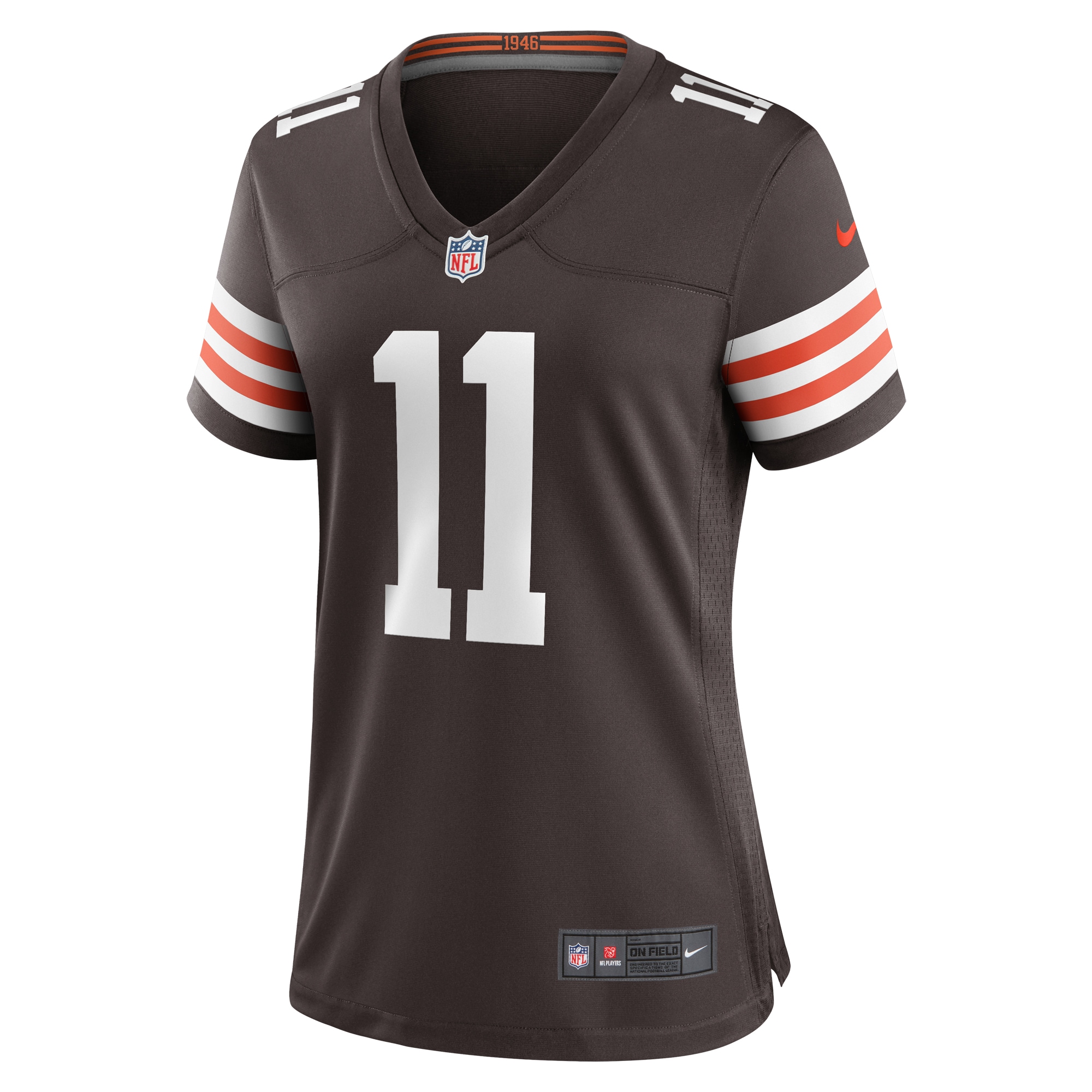 Cleveland Browns James Proche II Brown Game NFL Jersey Women's