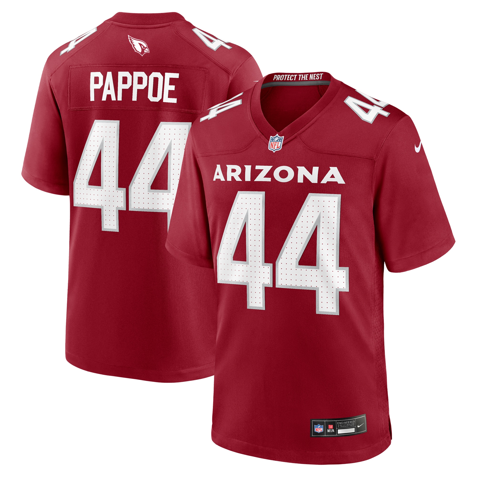 Arizona Cardinals Owen Pappoe Cardinal Team Game NFL Jersey Men's
