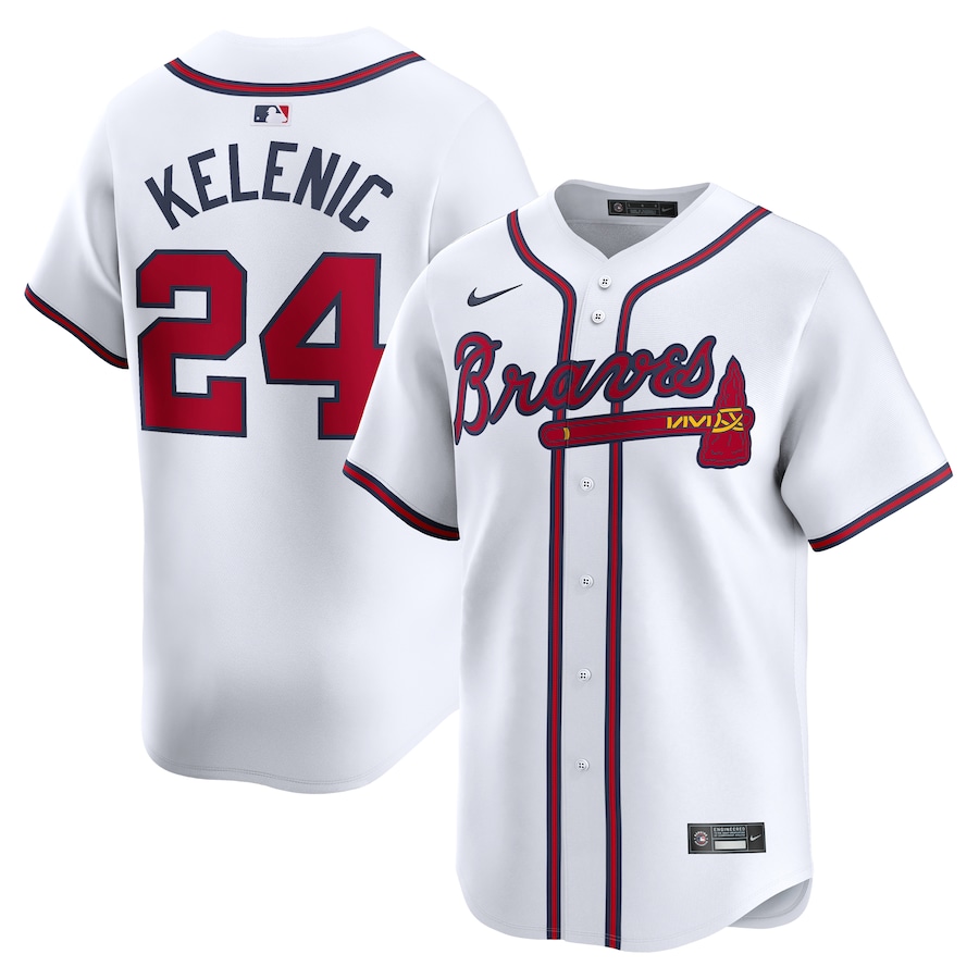 Jarred Kelenic Atlanta Braves Home Limited Player Jersey White