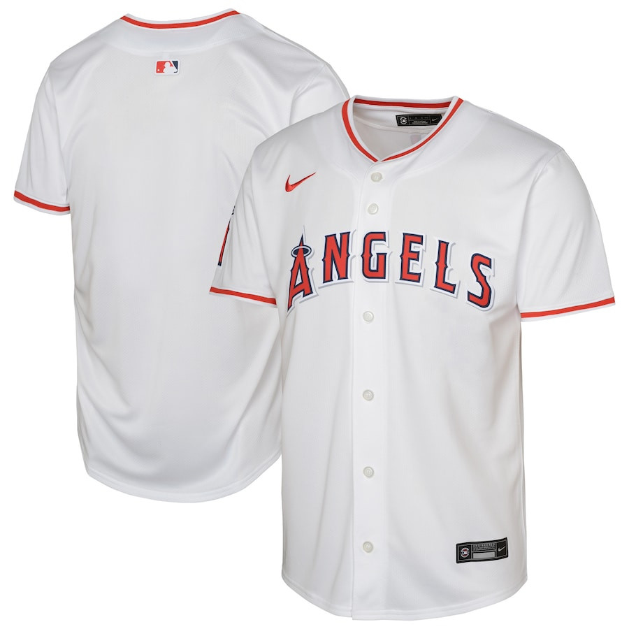 Los Angeles Angels Alternate Limited White MLB Jersey Youth