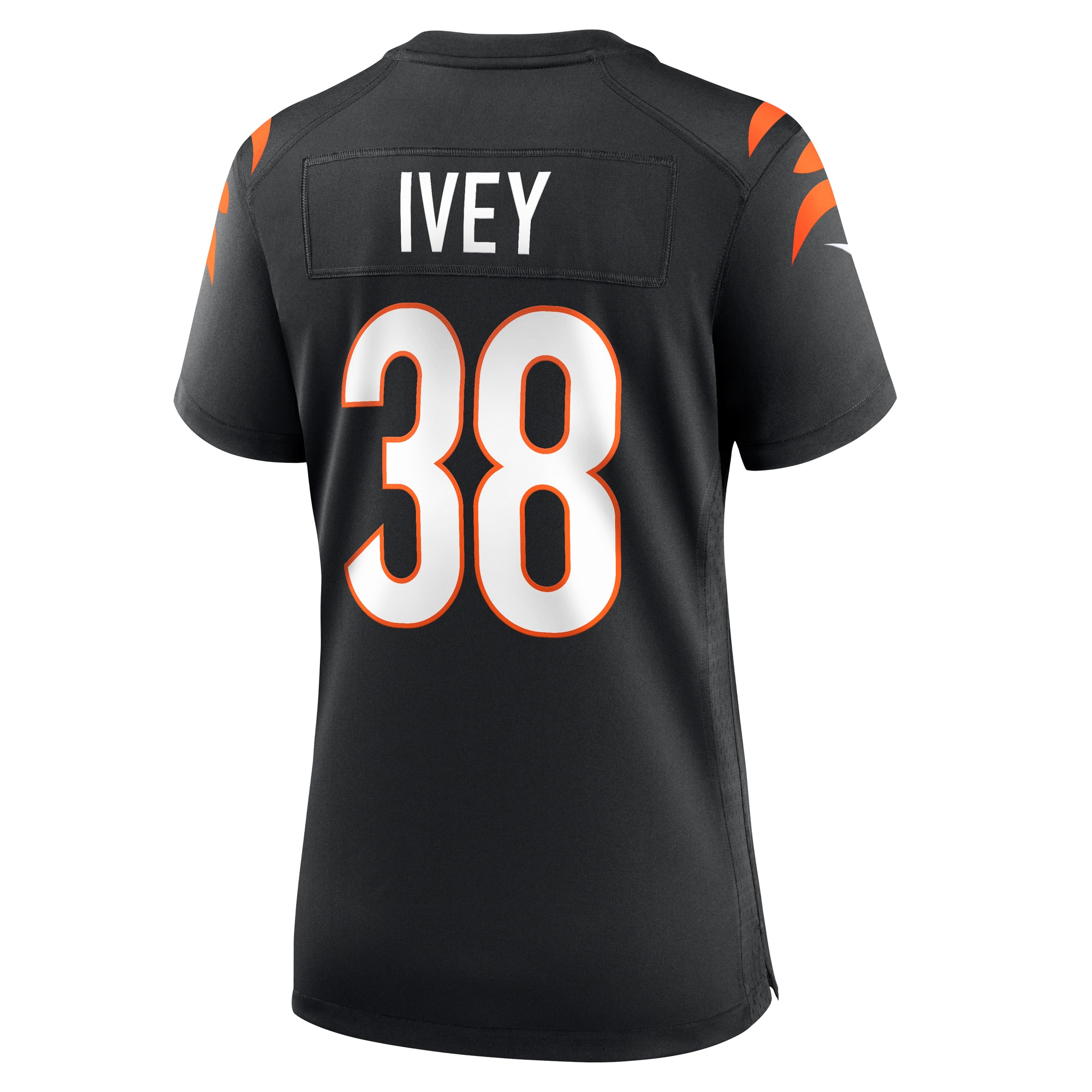Cincinnati Bengals DJ Ivey Black Team Game NFL Jersey Women's