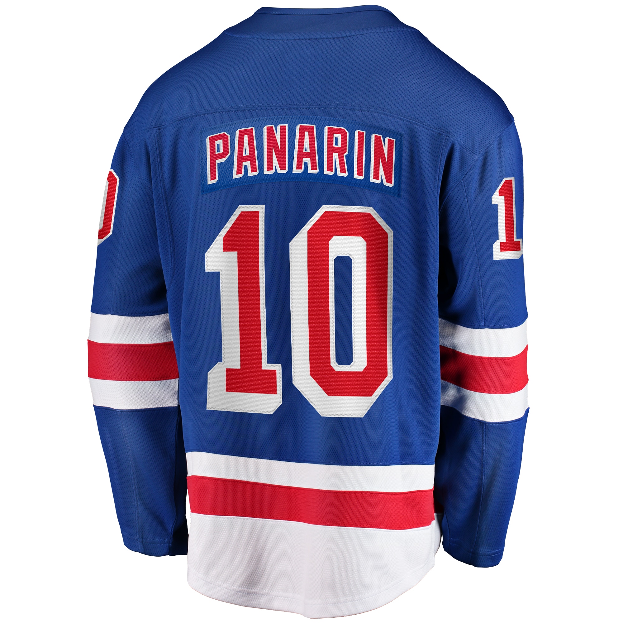 New York Rangers Artemi Panarin Blue Home Premier Breakaway Player NHL Jersey Men's