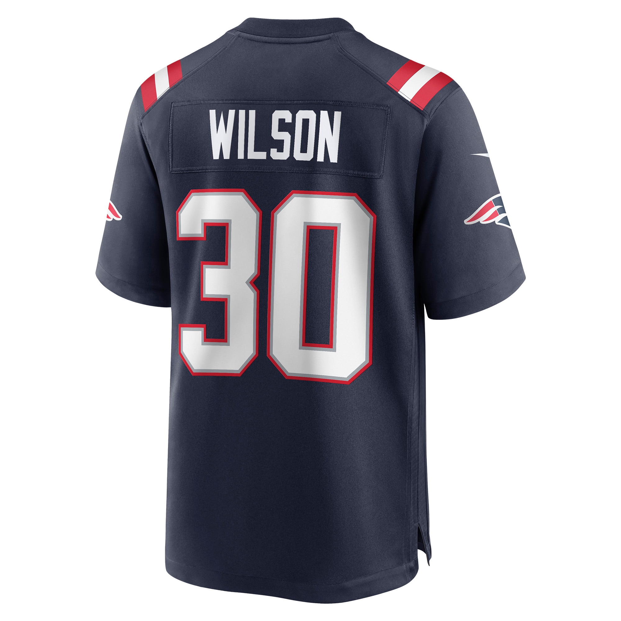 New England Patriots Mack Wilson Navy Game NFL Jersey Men's