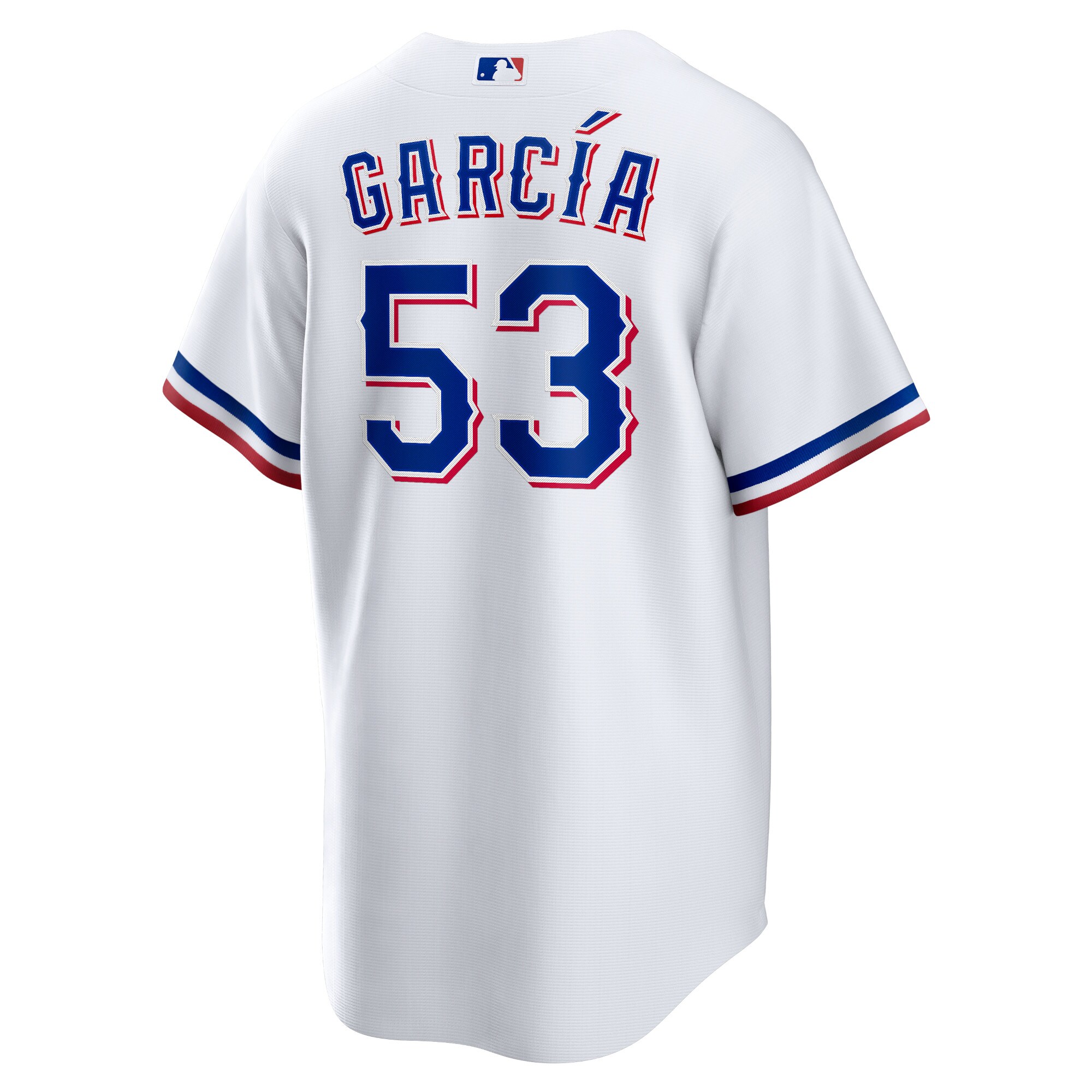 Texas Rangers Adolis Garcia White Home MLB Jersey Men's