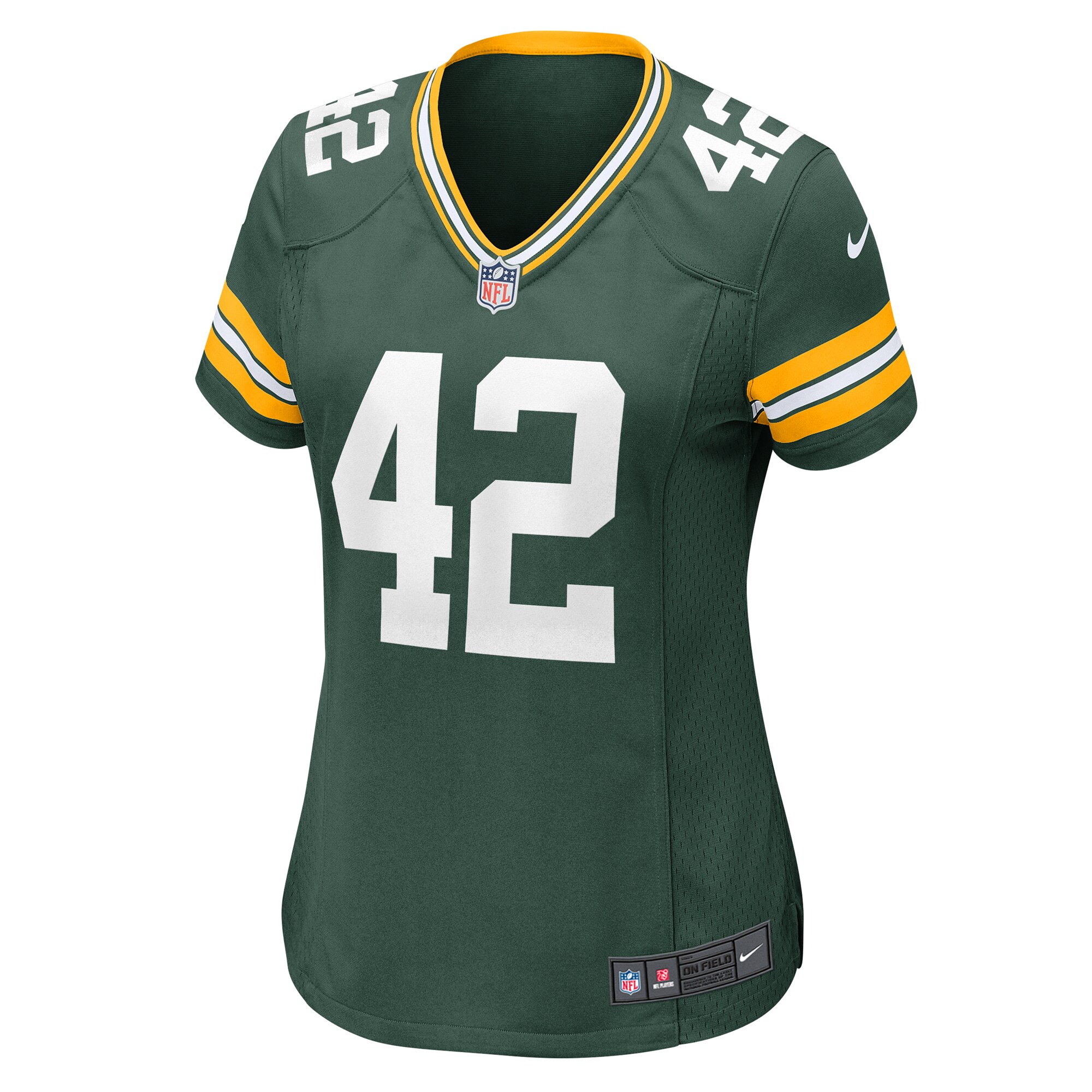 Green Bay Packers Matt Orzech Green Game NFL Jersey Women's