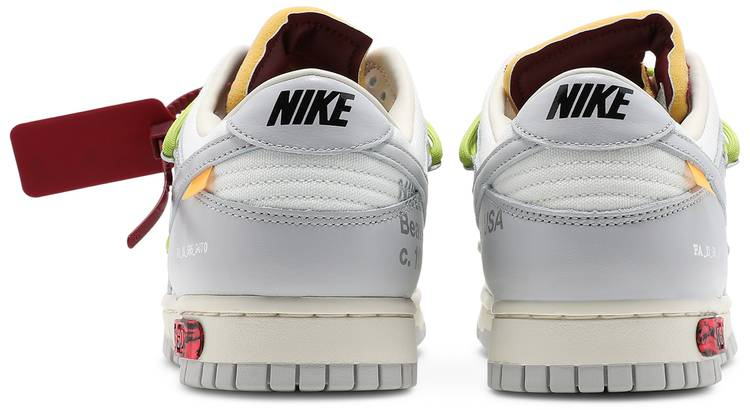 Off-White x Dunk Low Lot 08 of 50 DM1602-106