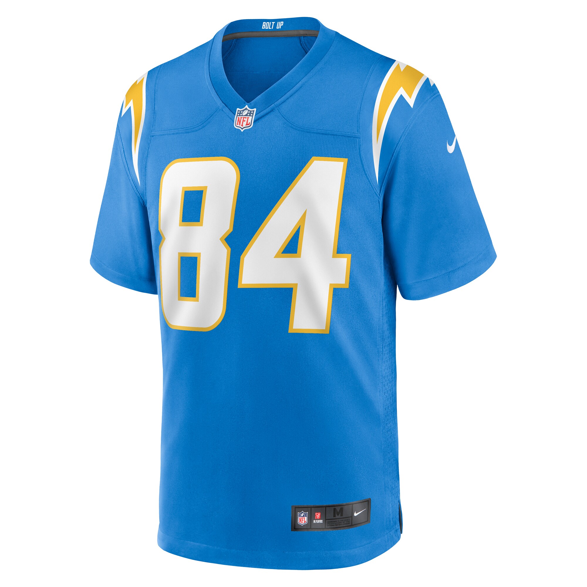 Los Angeles Chargers Stone Smartt Powder Blue Team Game NFL Jersey Men's