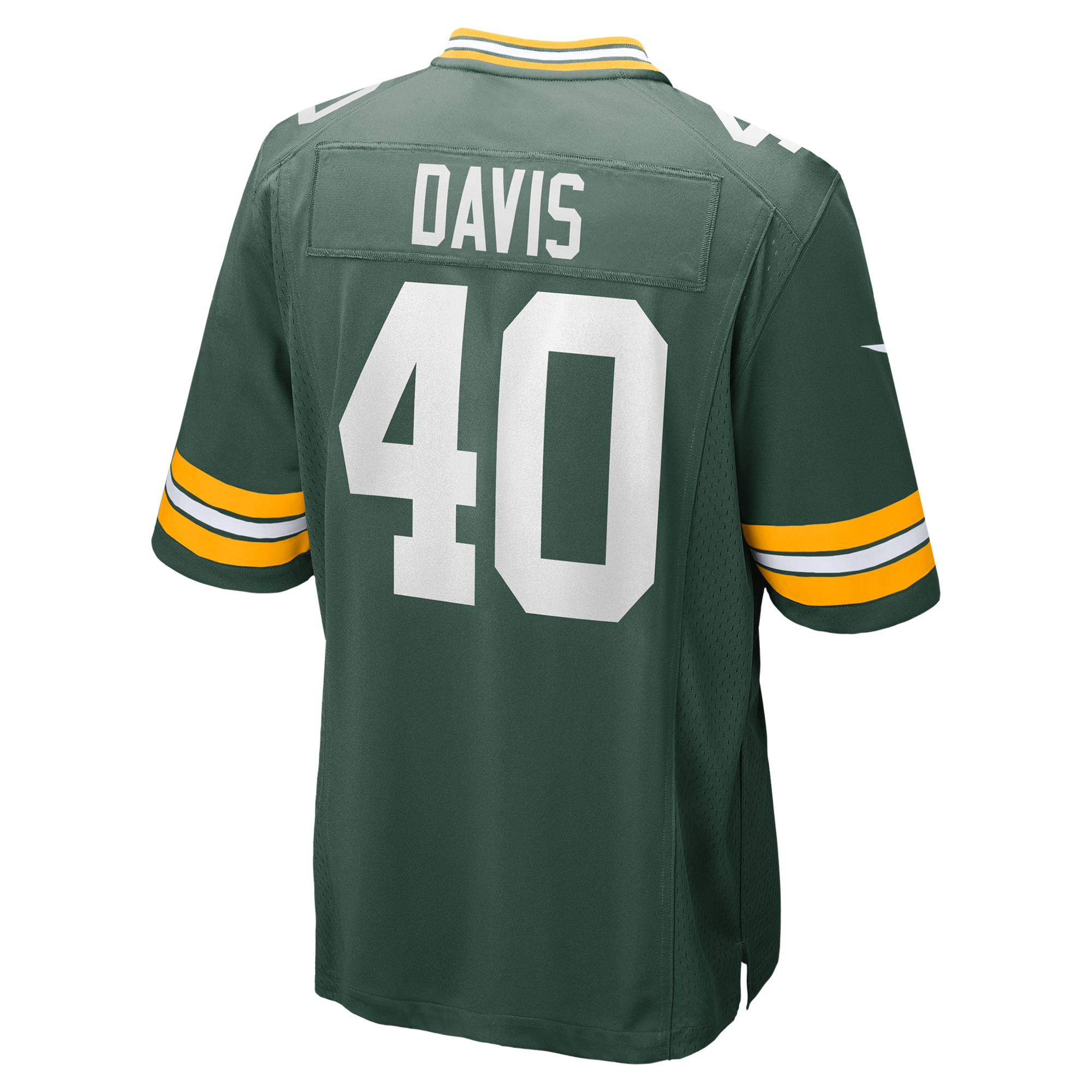 Green Bay Packers LJ Davis Green Game NFL Jersey Men's