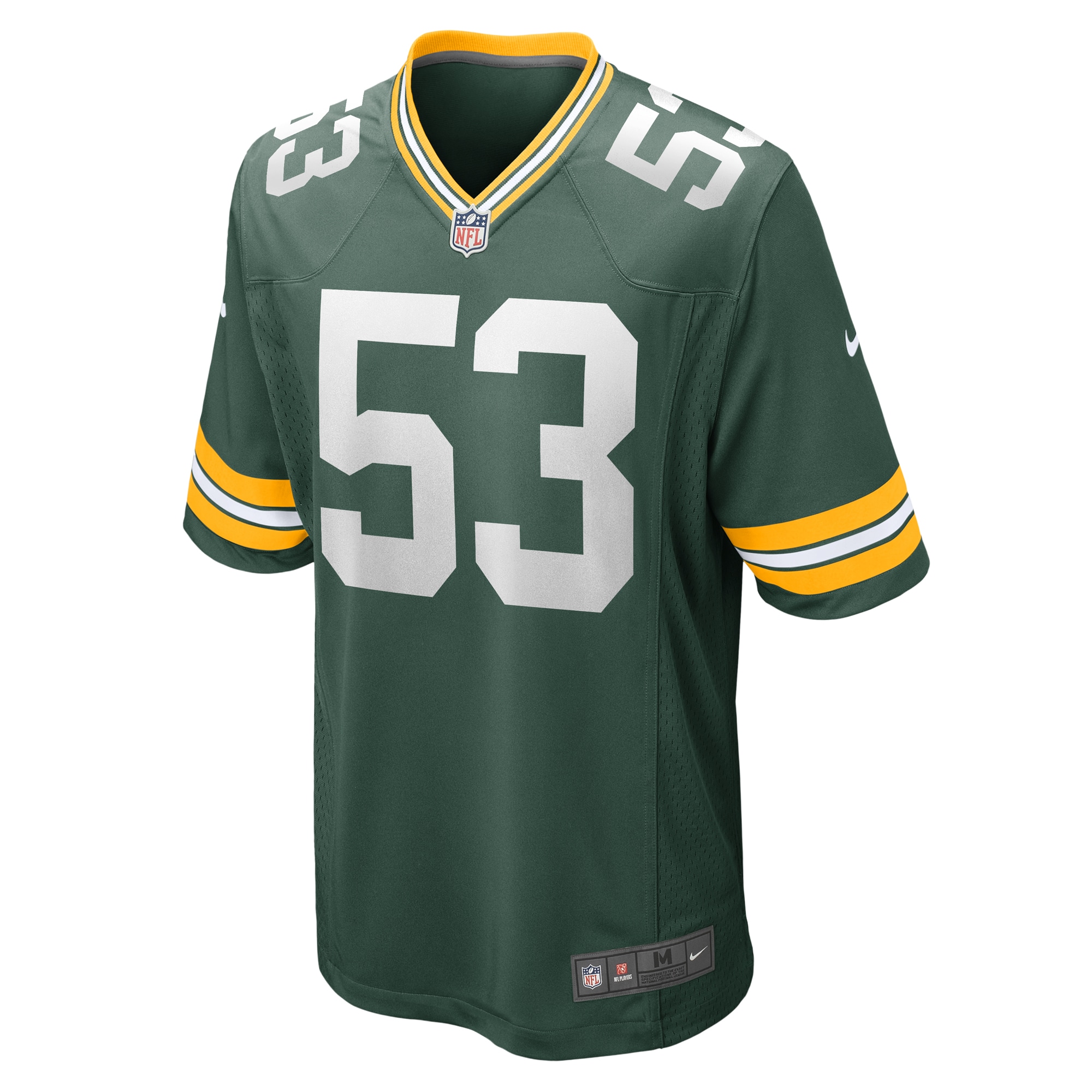Green Bay Packers Arron Mosby Green Team Game NFL Jersey Men's