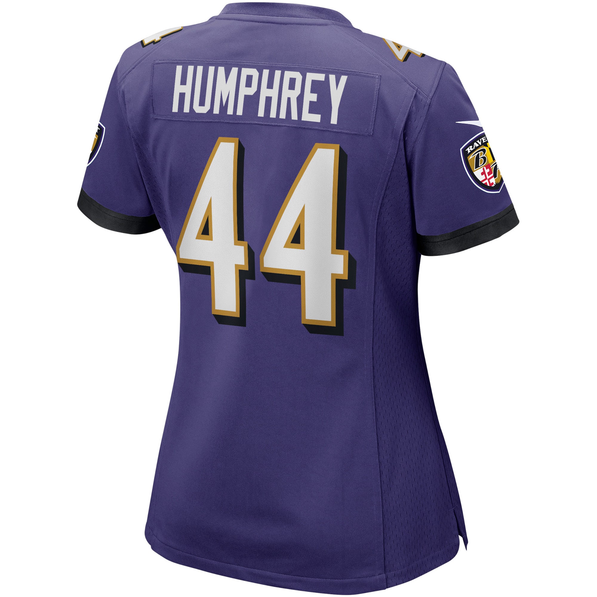 Baltimore Ravens Marlon Humphrey Purple Game Player NFL Jersey Women's
