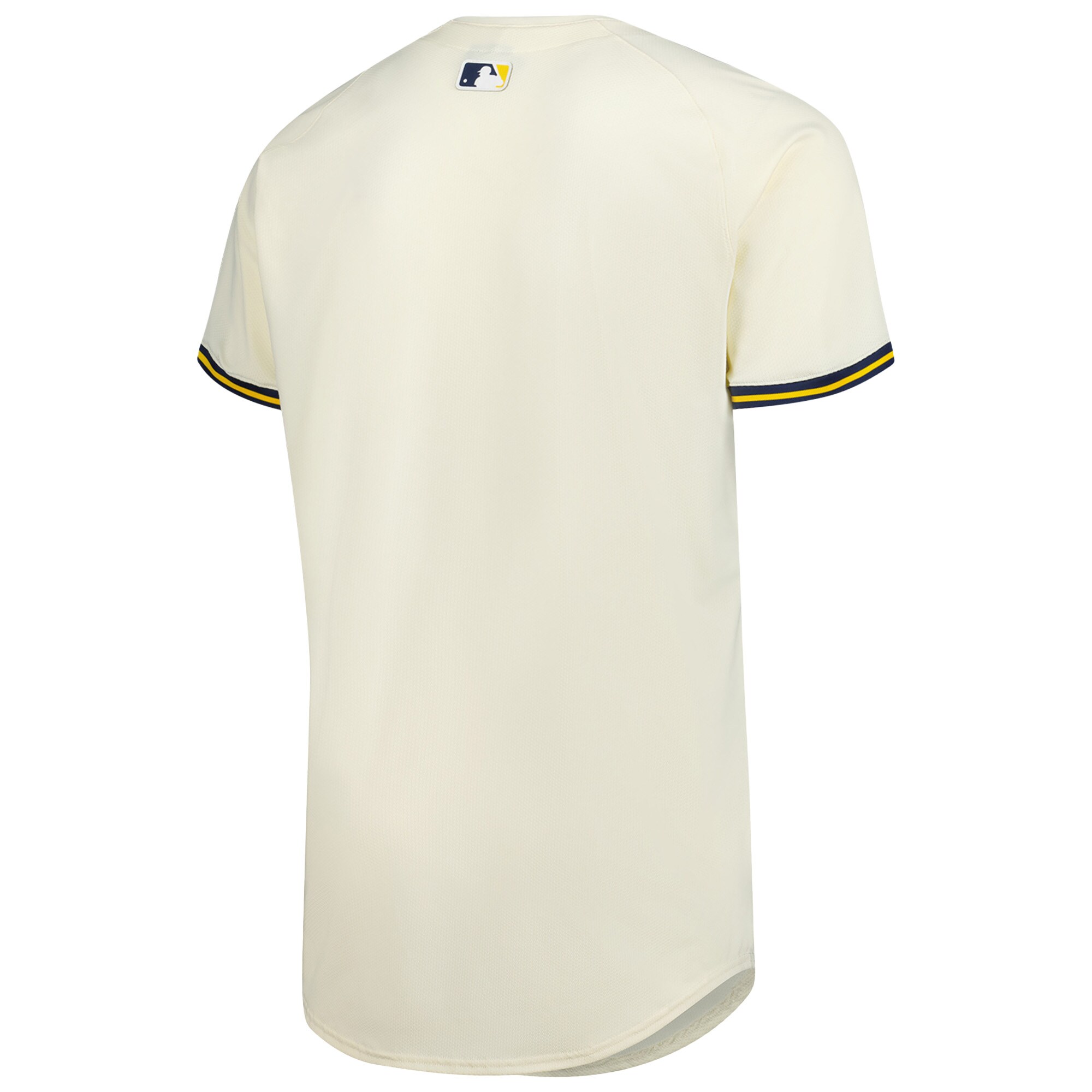 Milwaukee Brewers Cream Home Elite MLB Jersey Men's