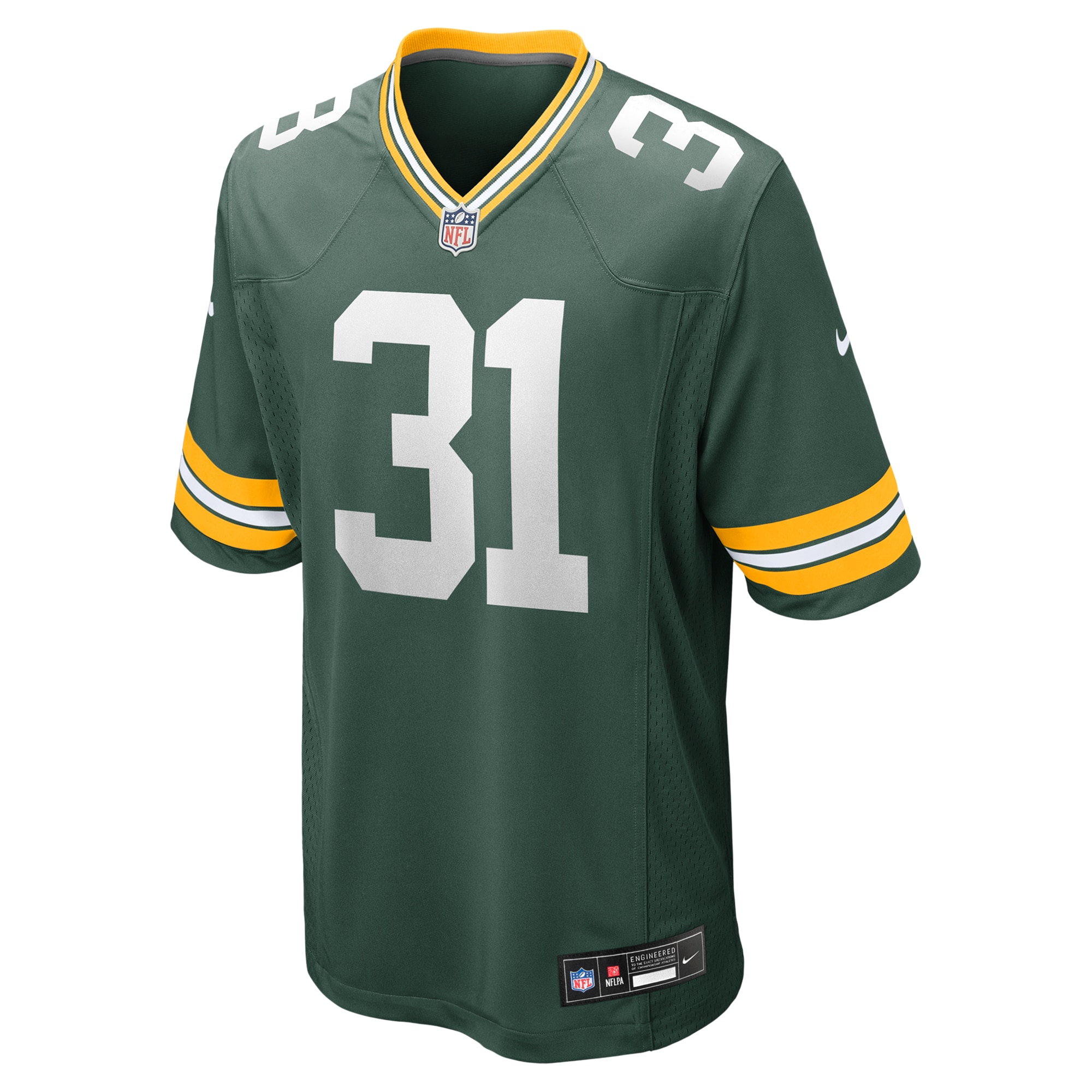 Green Bay Packers Emanuel Wilson Green Game NFL Jersey Men's