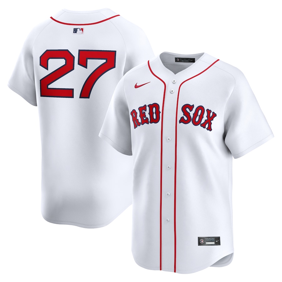 Carlton Fisk Boston Red Sox Home Limited Player Jersey White