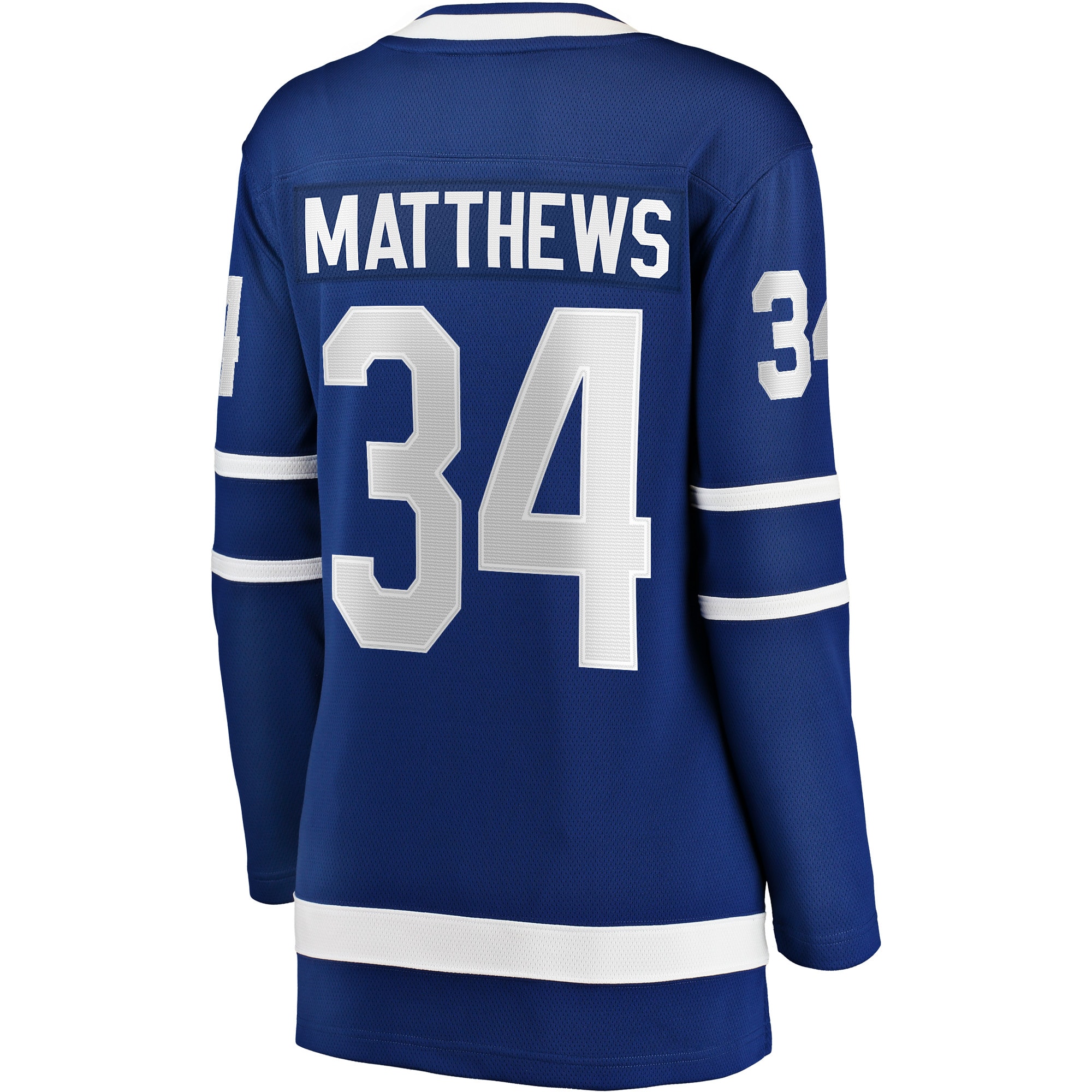 Toronto Maple Leafs Auston Matthews Blue Home Breakaway NHL Jersey Women's