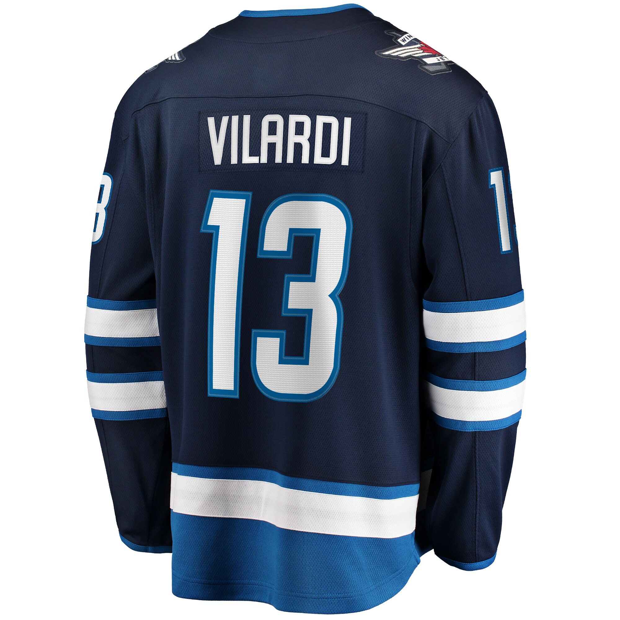 Winnipeg Jets Gabriel Vilardi Navy Home Premier Breakaway Player NHL Jersey Men's