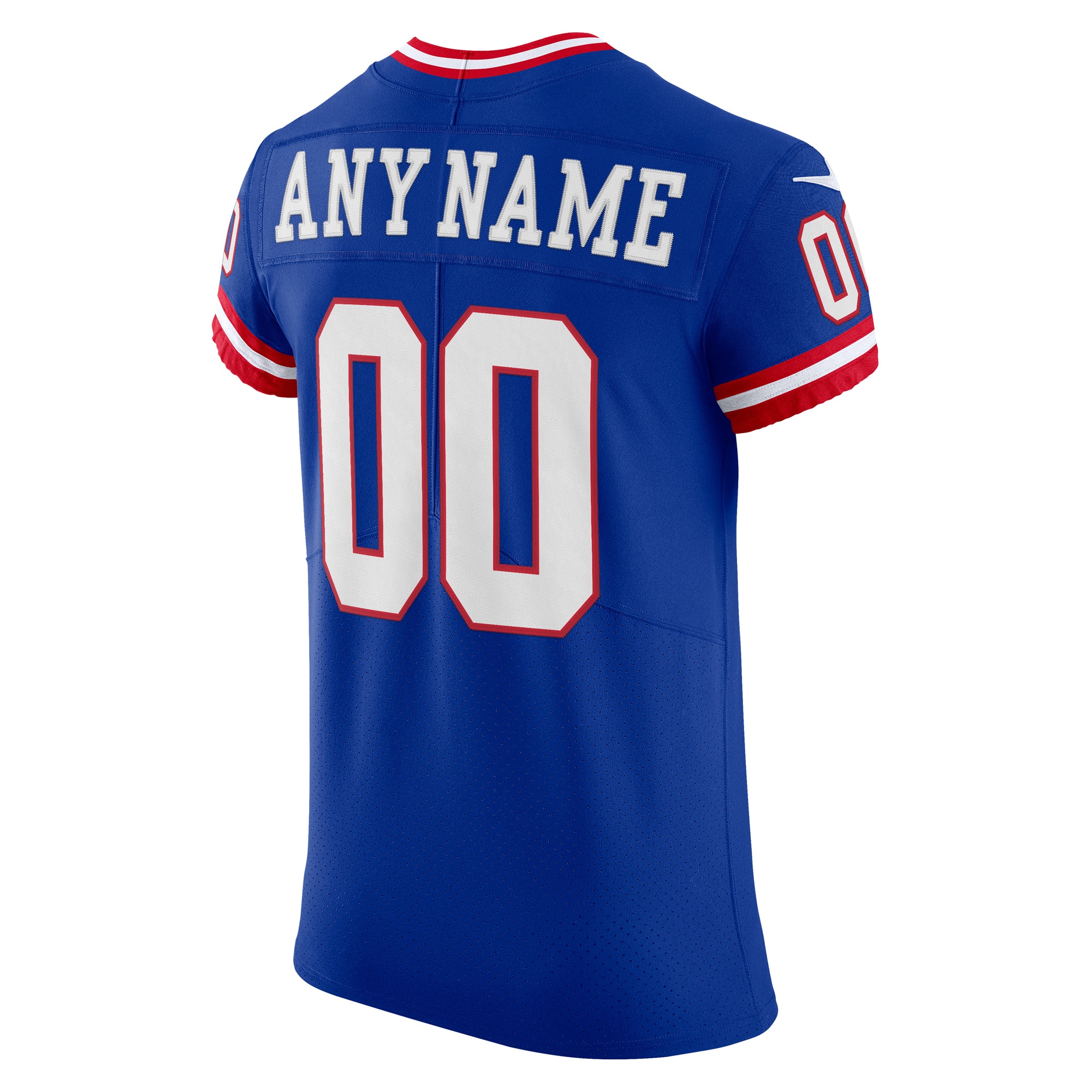 New York Giants Royal Classic Vapor Elite Custom NFL Jersey Men's
