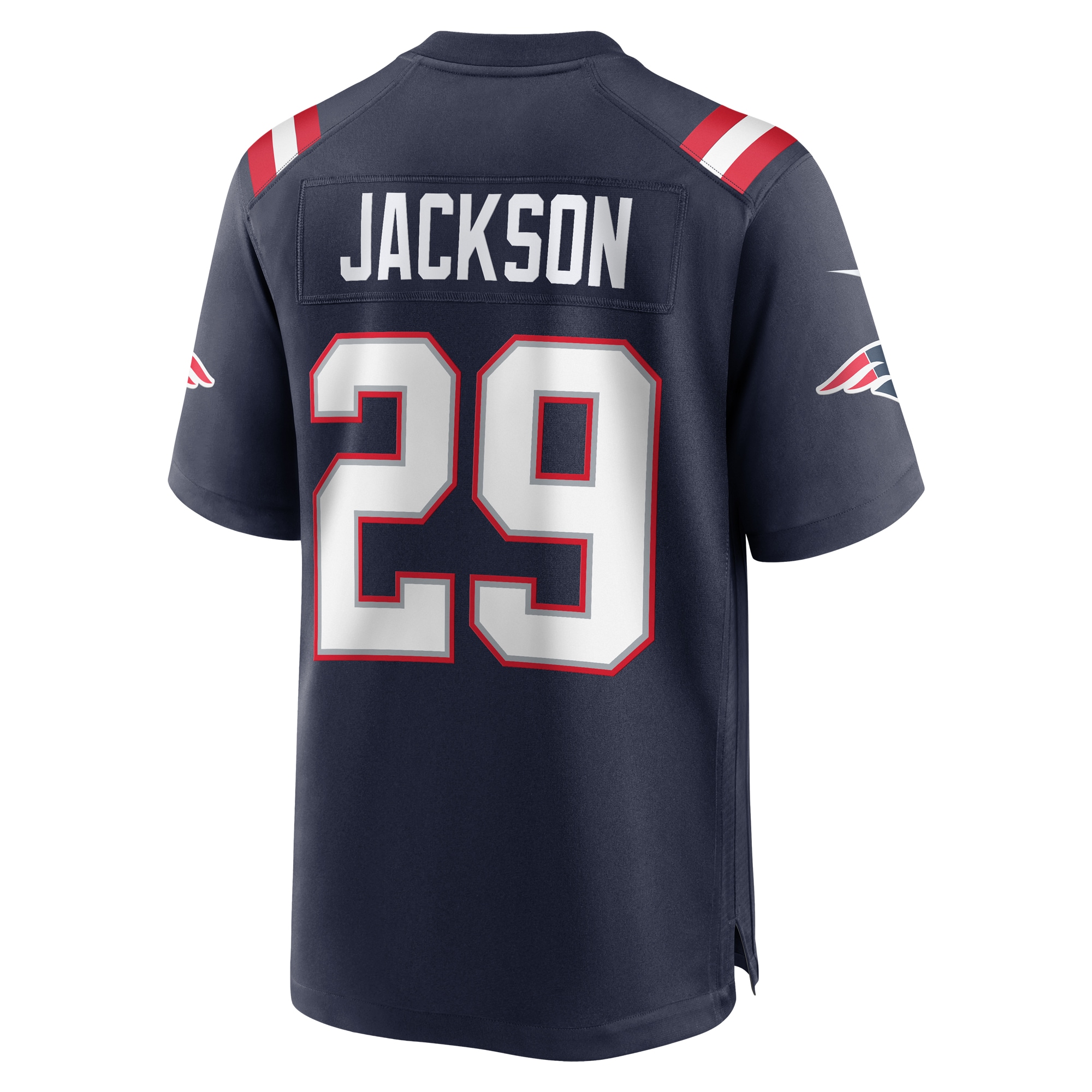New England Patriots JC Jackson Navy Game NFL Jersey Men's