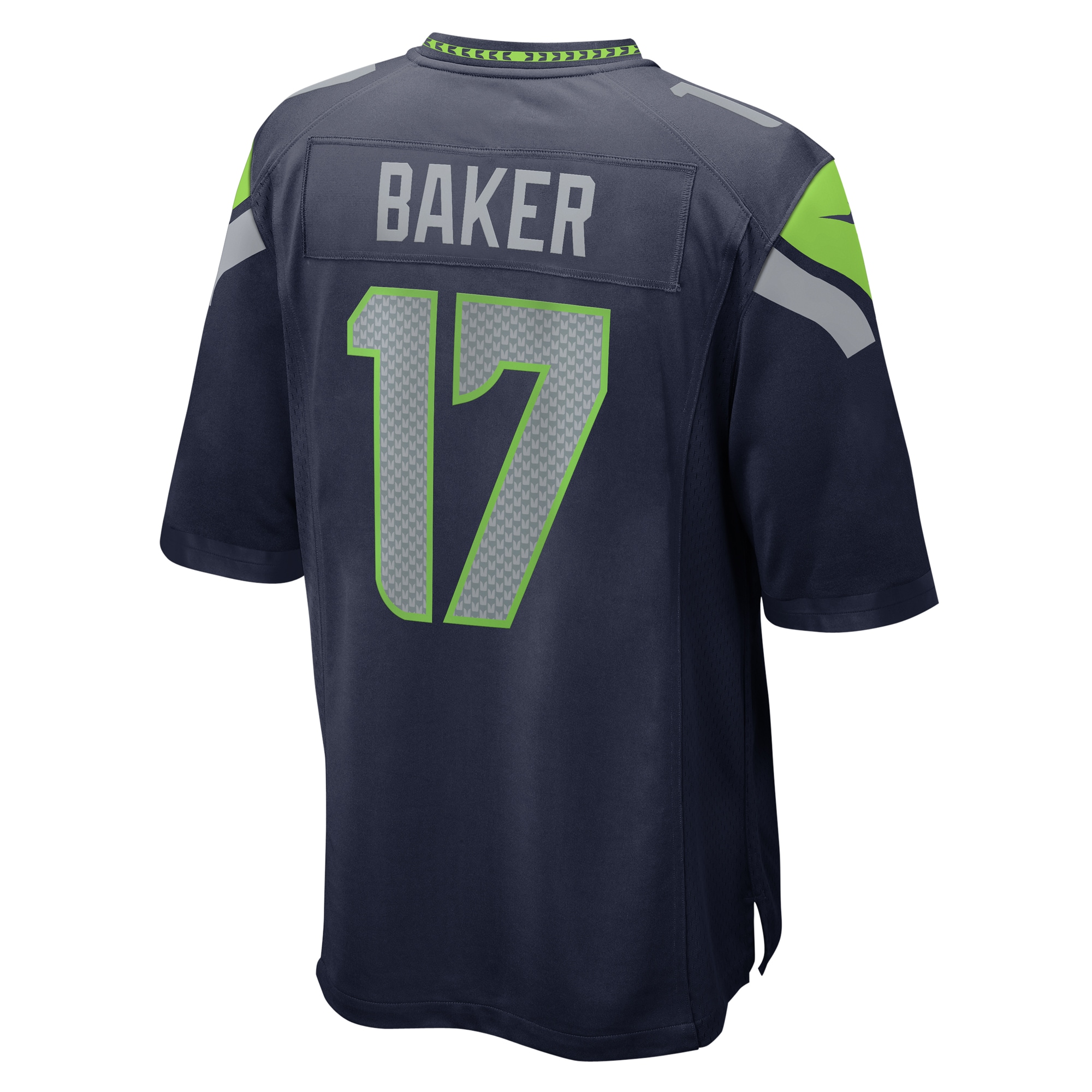 Seattle Seahawks Jerome Baker College Navy Game NFL Jersey Men's