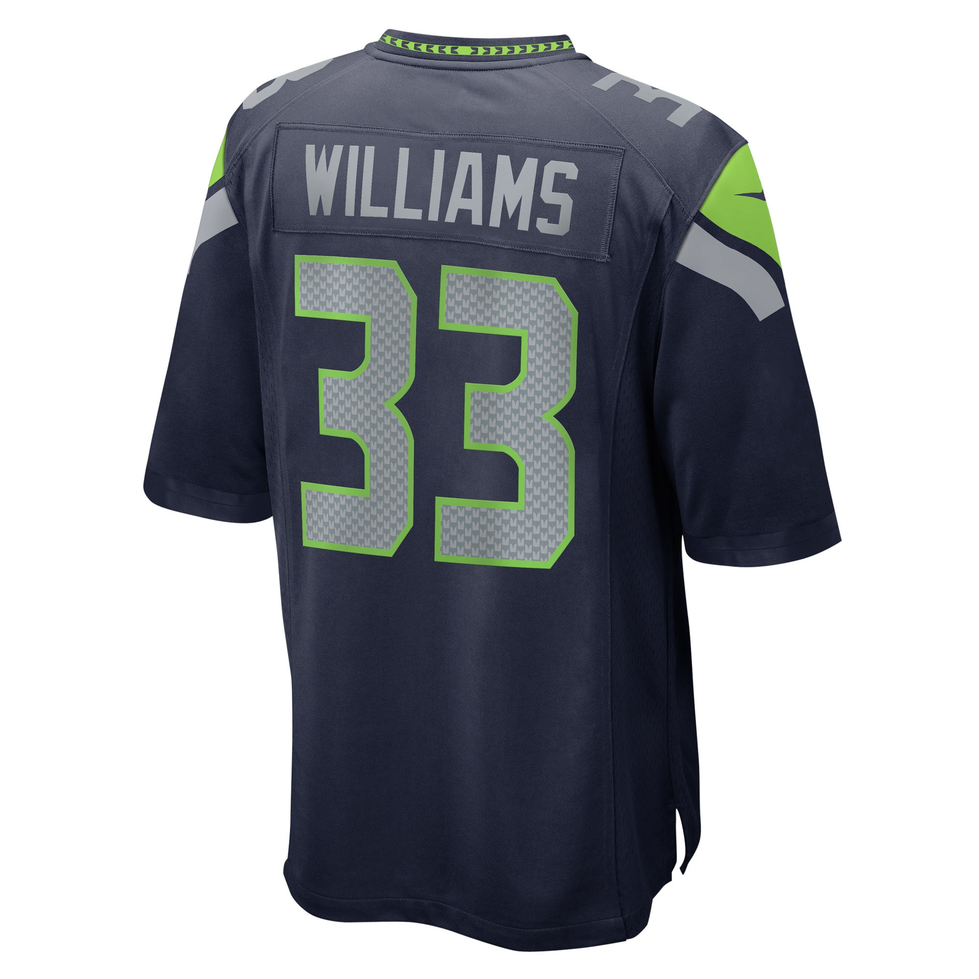 Seattle Seahawks Dee Williams College Navy Game NFL Jersey Men's