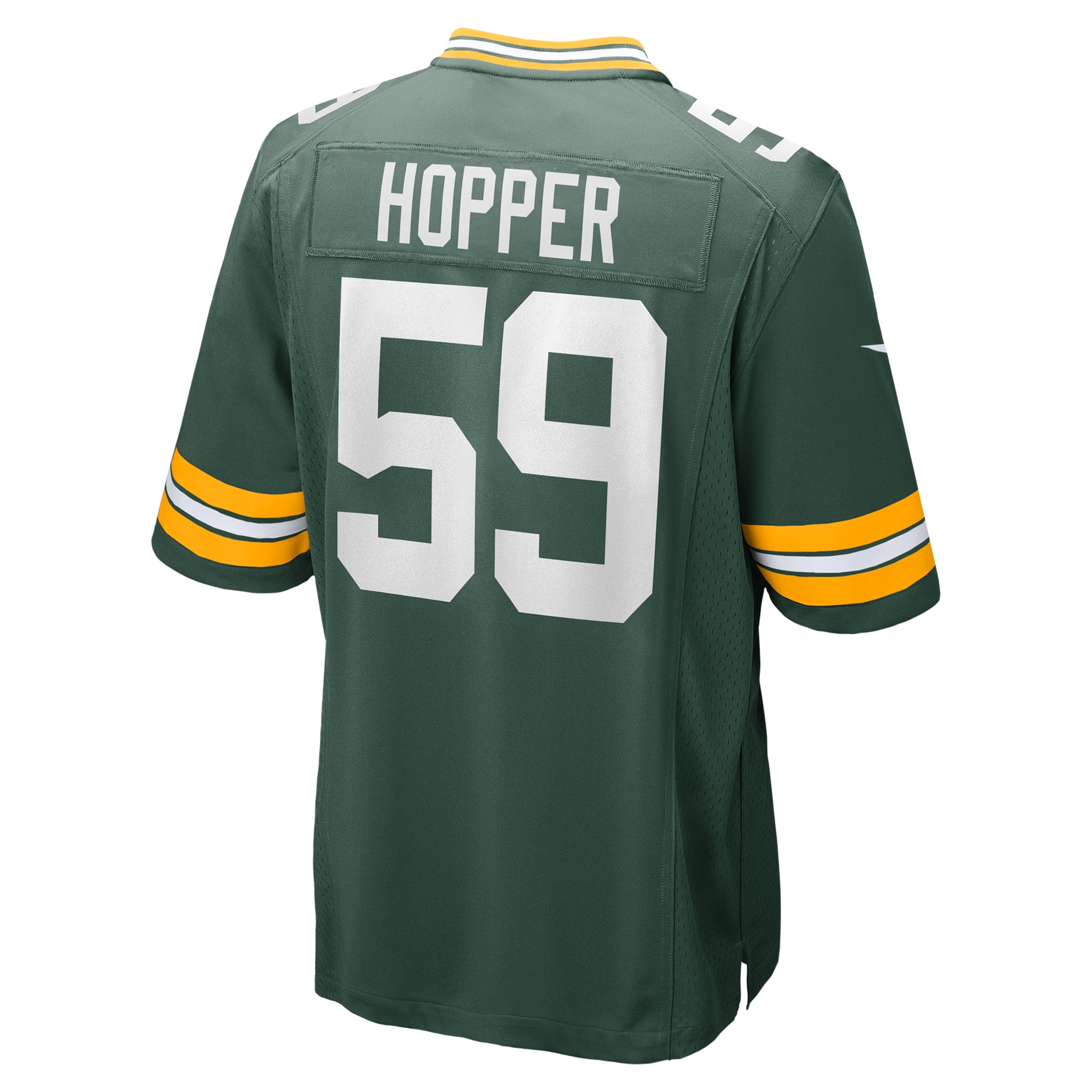 Green Bay Packers Ty'Ron Hopper Green Game NFL Jersey Men's