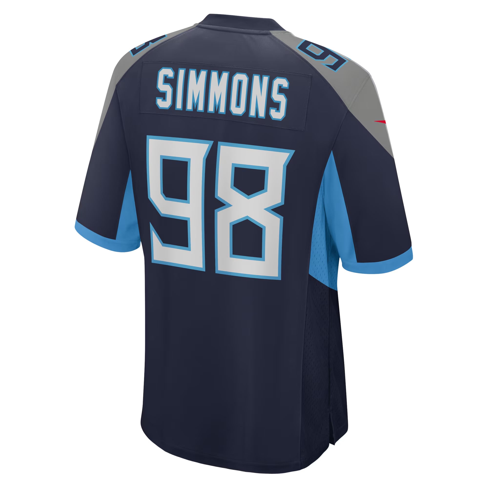 Tennessee Titans Jeffery Simmons Navy Team Game NFL Jersey Youth