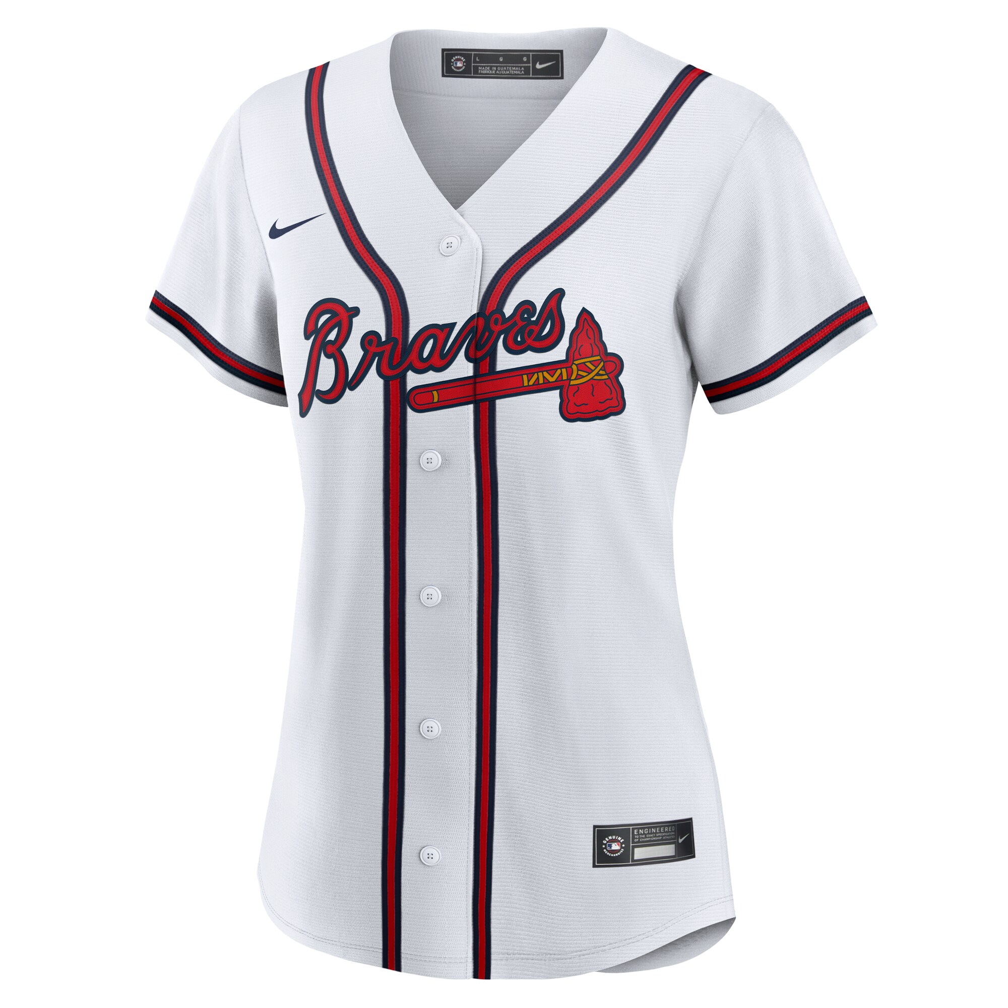 Atlanta Braves Michael Harris II White Home MLB Jersey Women's
