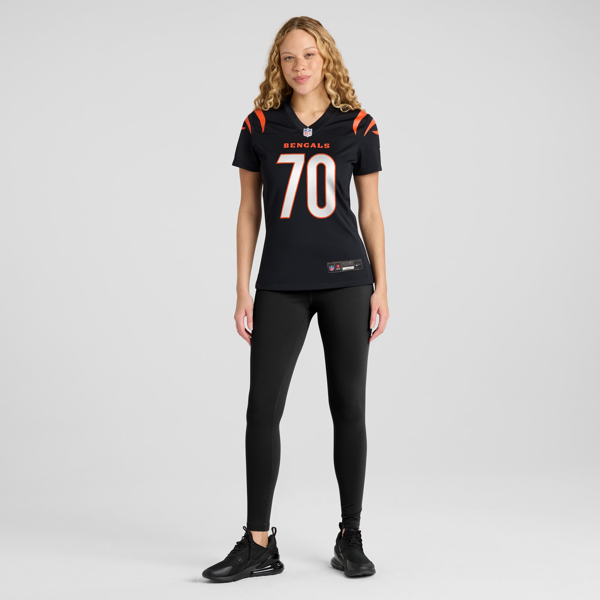 Cincinnati Bengals D'Ante Smith Black Game NFL Jersey Women's