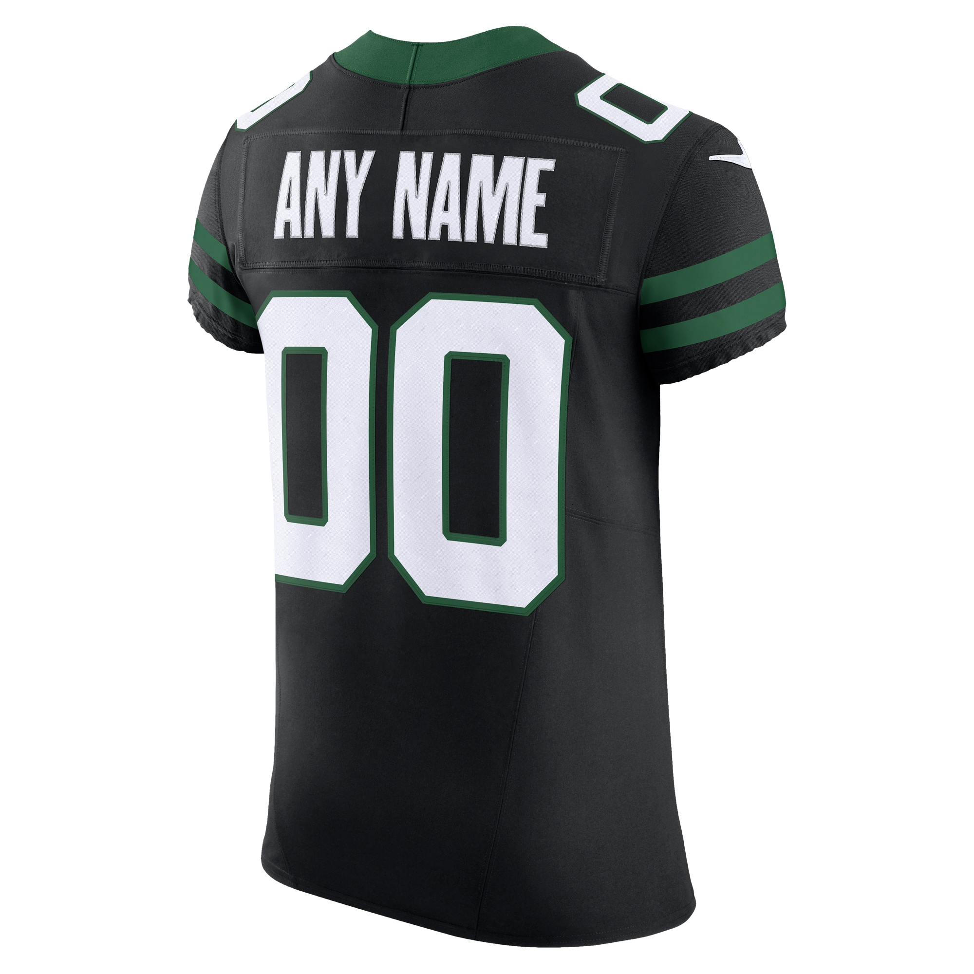 New York Jets Legacy Black Alternate Vapor F.U.S.E. Elite Custom NFL Jersey Men's