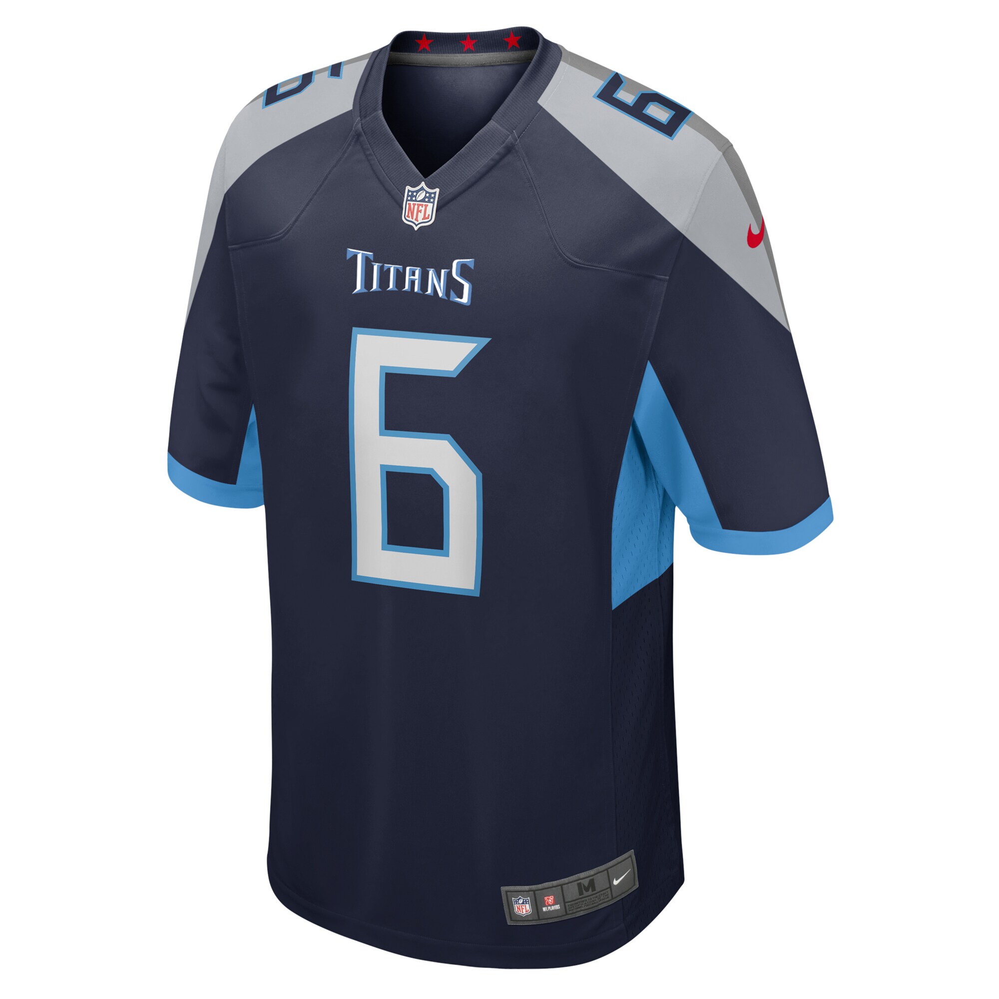 Tennessee Titans Nick Folk Navy Team Game NFL Jersey Men's