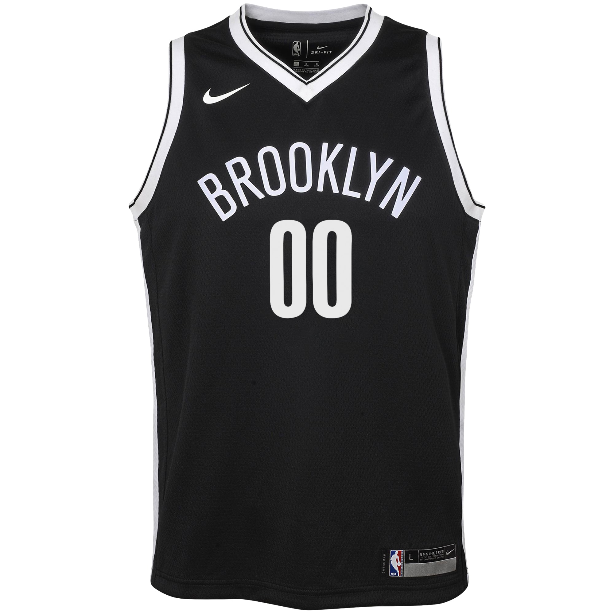 Brooklyn Nets Icon Swingman Custom NBA Jersey Youth