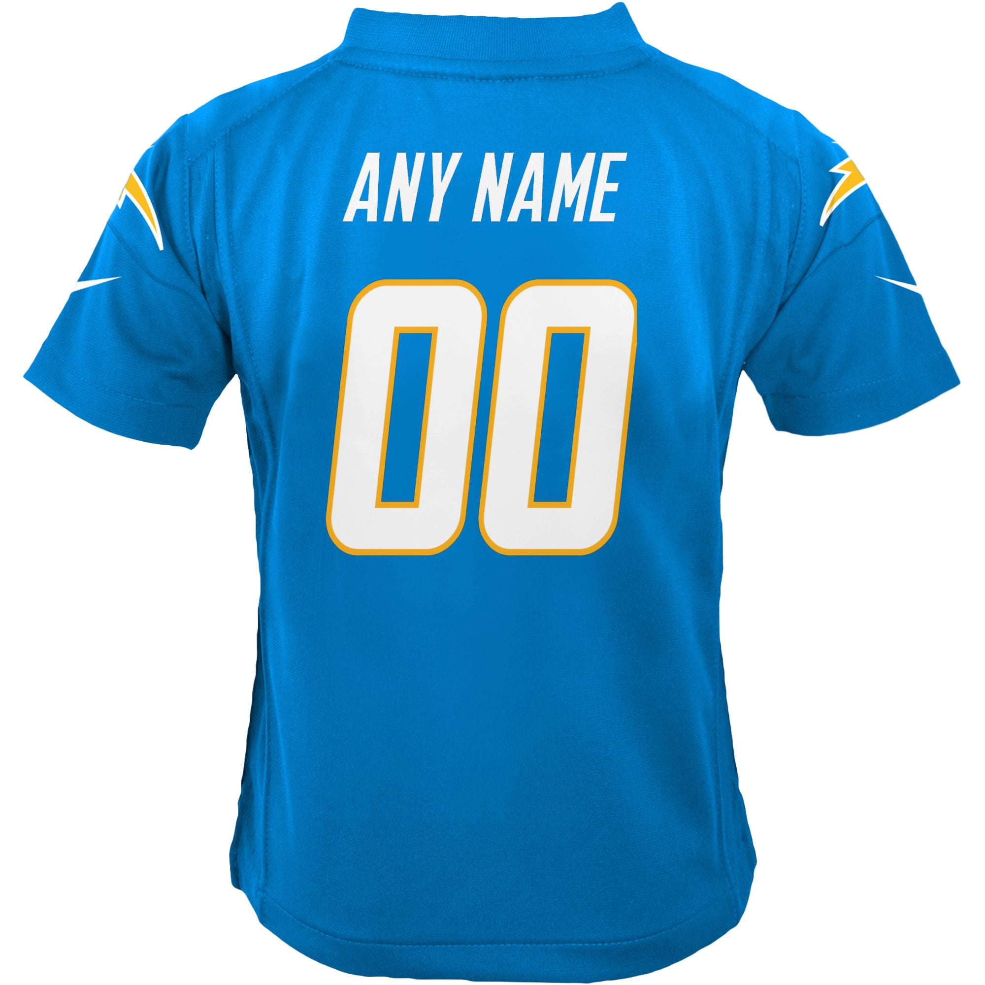 Los Angeles Chargers Powder Blue Custom Game NFL Jersey Youth