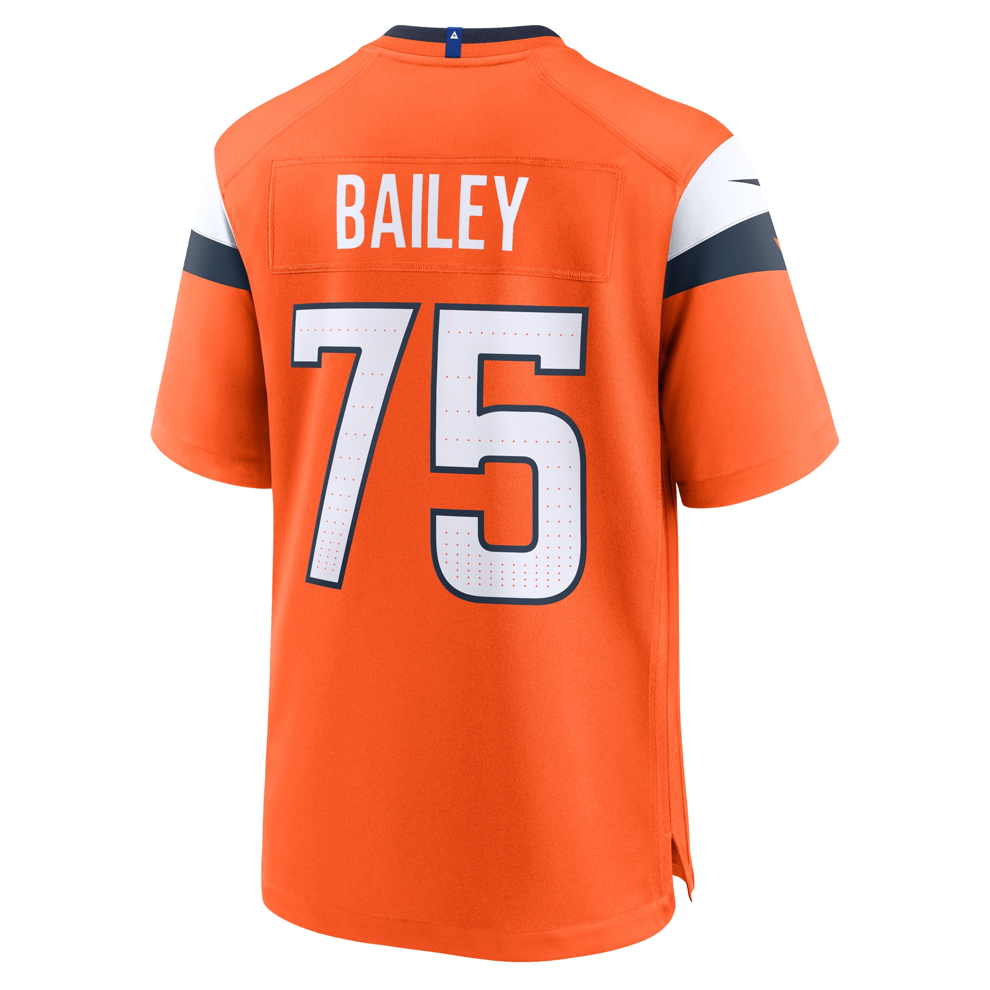 Denver Broncos Quinn Bailey Orange Team Game NFL Jersey Men's