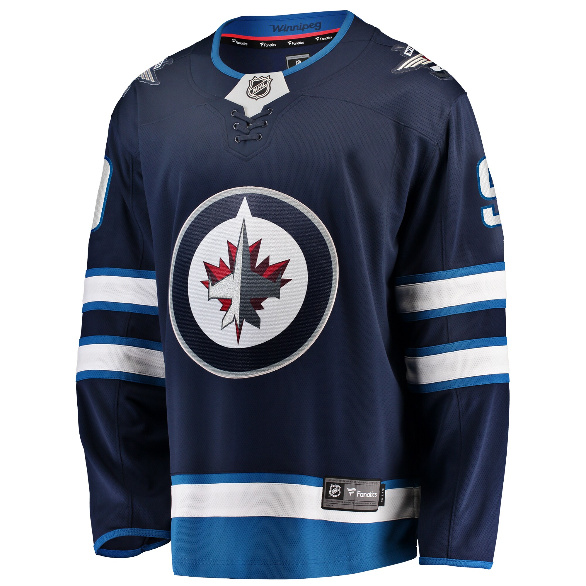 Winnipeg Jets Alex Iafallo Navy Home Premier Breakaway Player NHL Jersey Men's