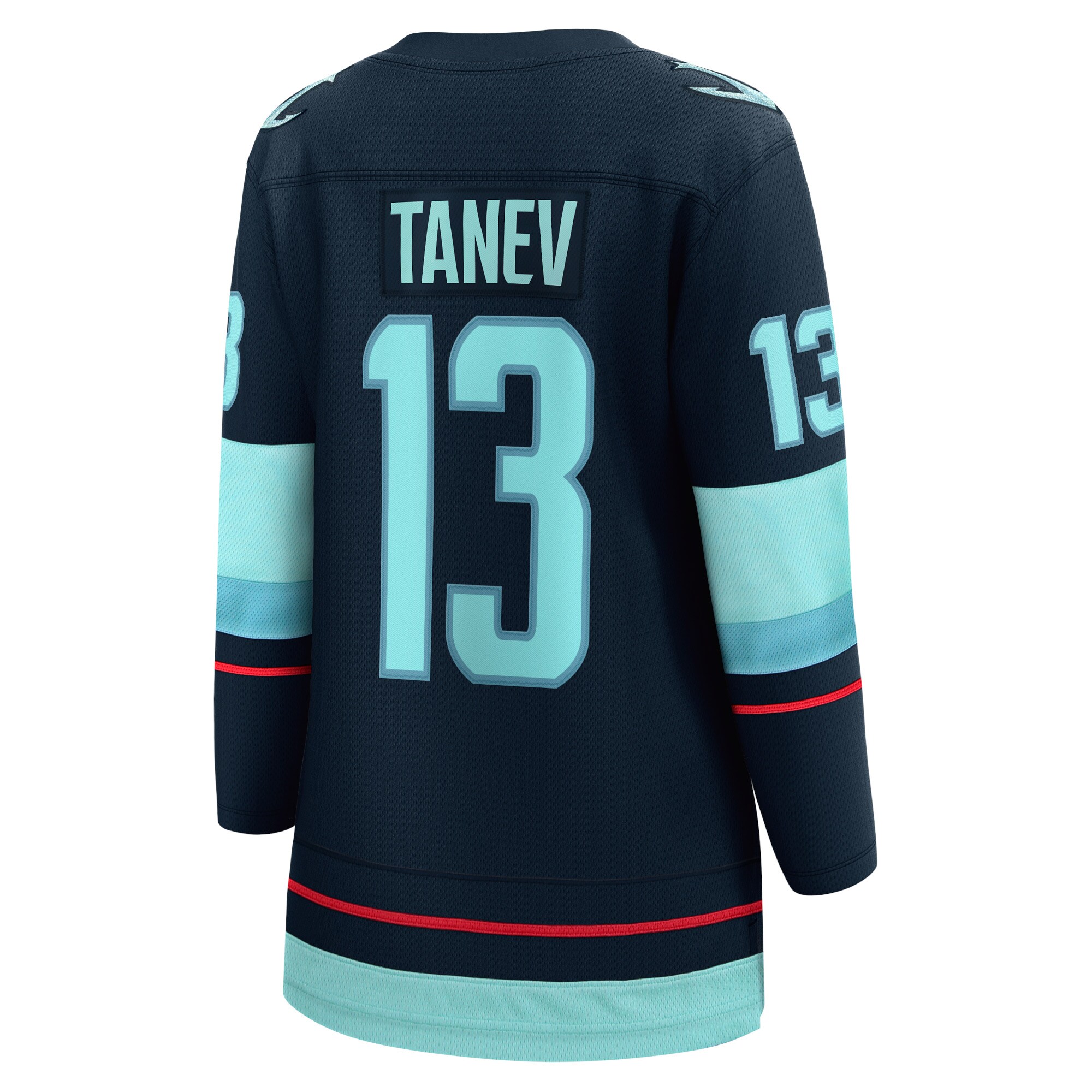 Seattle Kraken Brandon Tanev Navy Home Breakaway Player NHL Jersey Women's