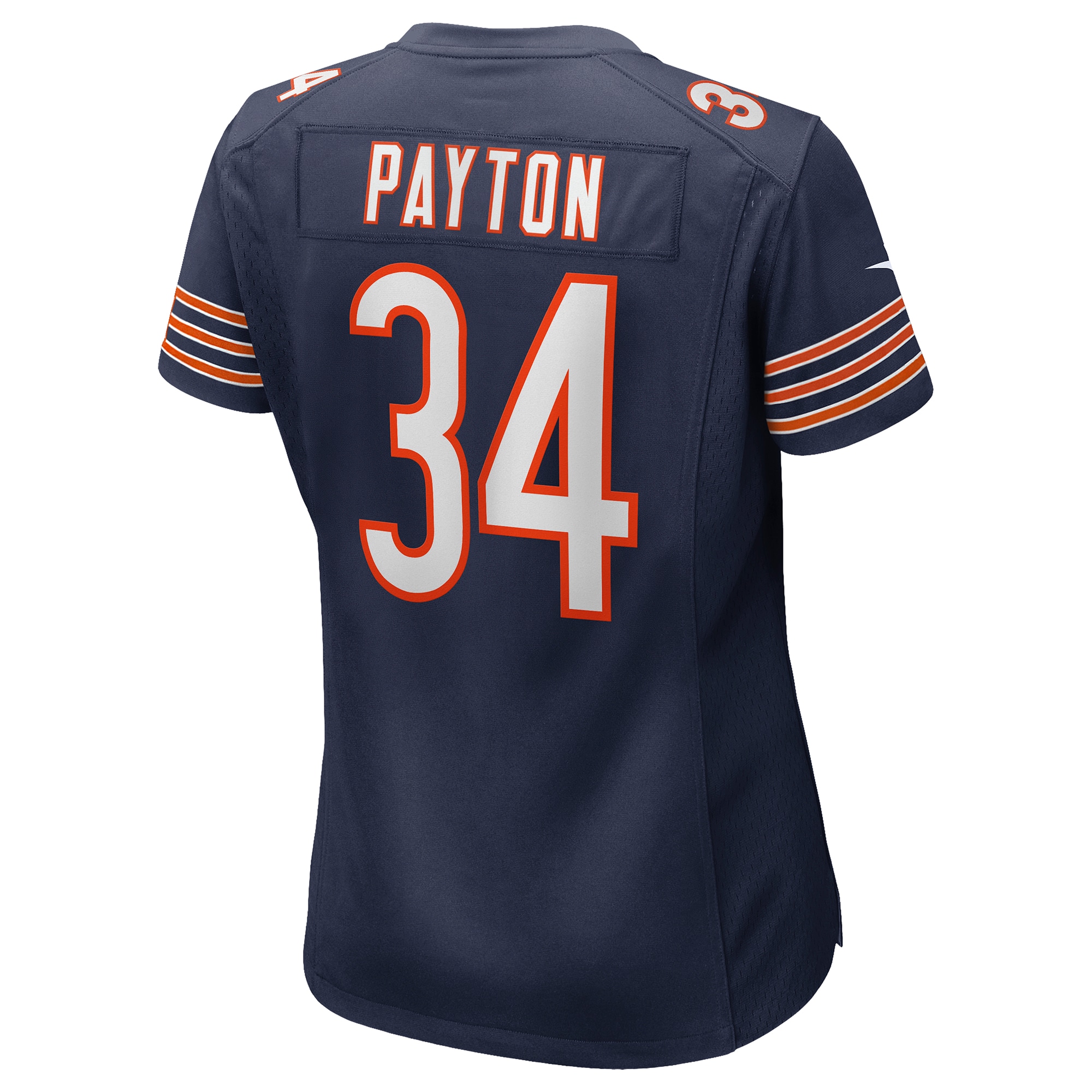 Chicago Bears Walter Payton Navy Game Retired Player NFL Jersey Women's