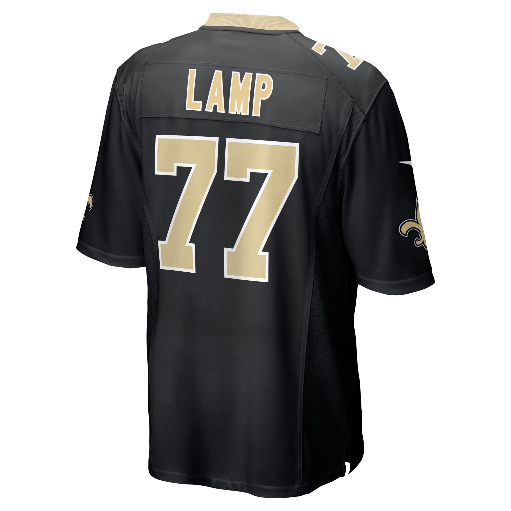 New Orleans Saints Forrest Lamp Black Game Player NFL Jersey Men's