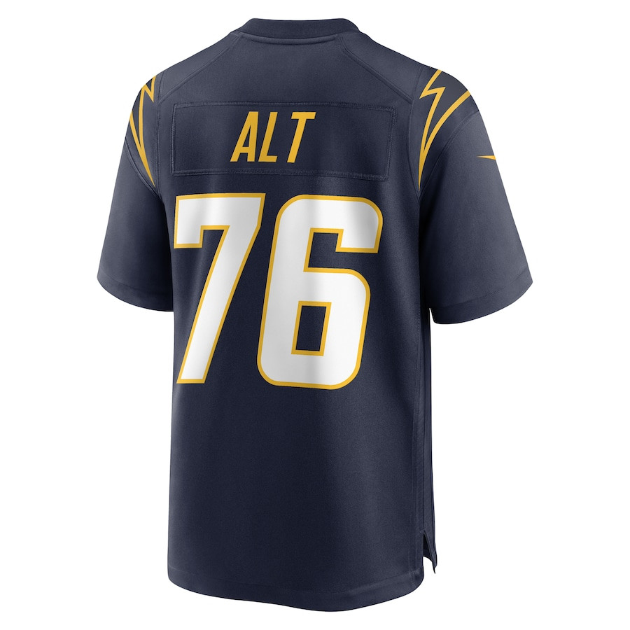 Joe Alt 76 Los Angeles Chargers Player Game Navy NFL Jersey Men's