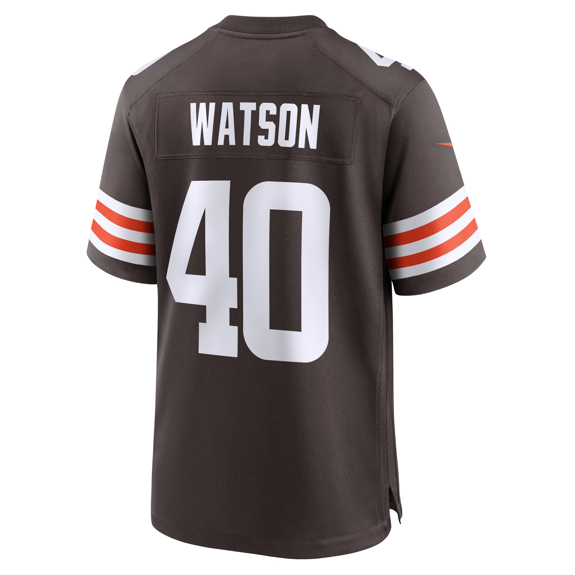 Cleveland Browns Nathaniel Watson Brown Team Game NFL Jersey Men's