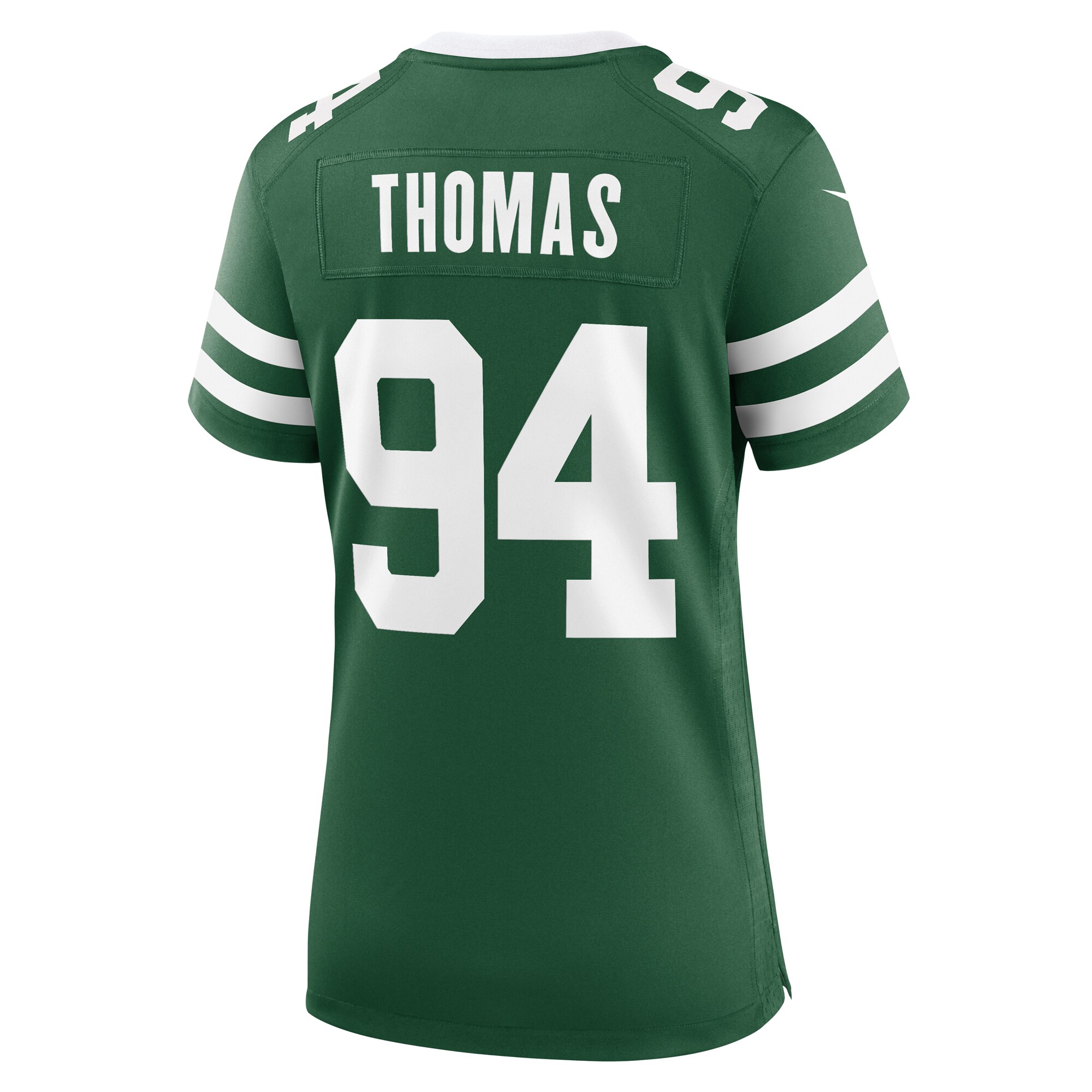 New York Jets Solomon Thomas Legacy Green Team Game NFL Jersey Women's
