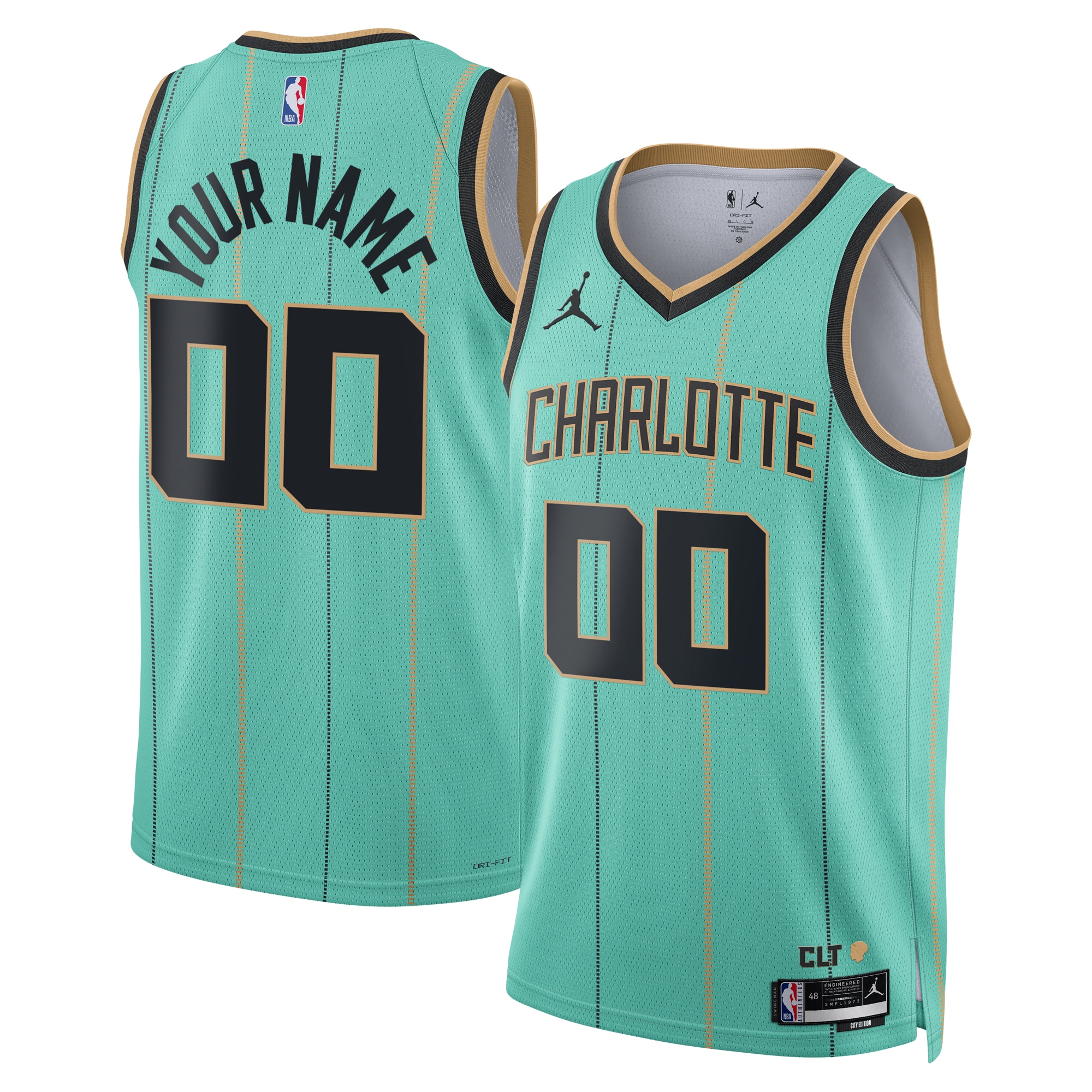 Charlotte Hornets Jordan City Edition Swingman 2024 Custom Unisex NBA Jersey Unisex