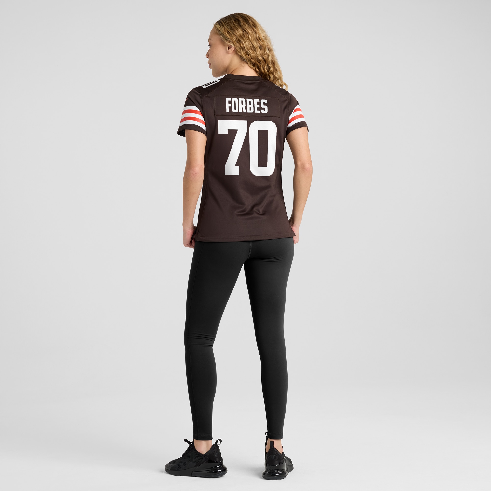 Cleveland Browns Drew Forbes Brown Team Game NFL Jersey Women's
